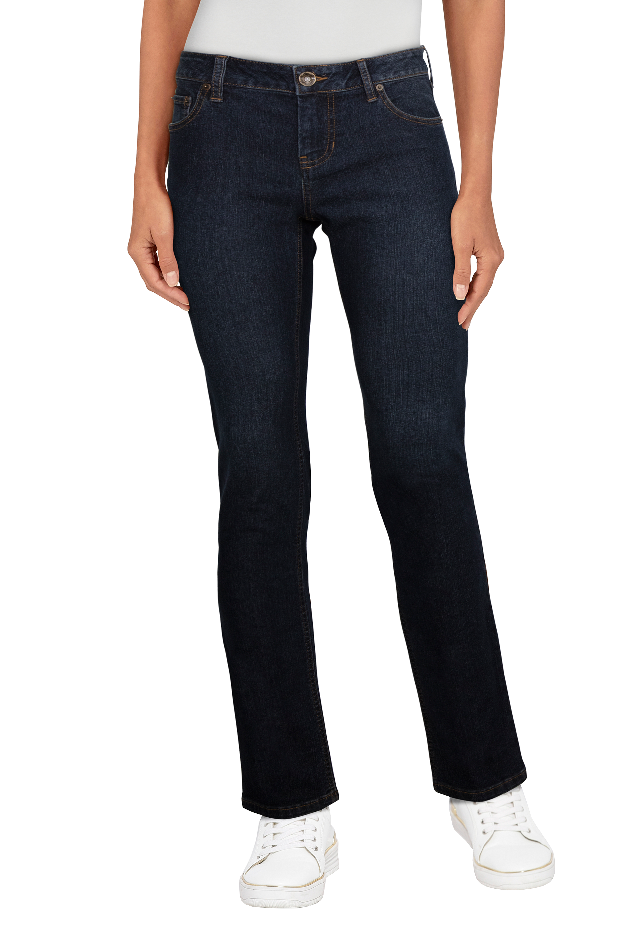 Natural Reflections Natural Reflections Classic Straight-Leg Jeans for Ladies - Dark Wash - $18.97 at Cabela's Program