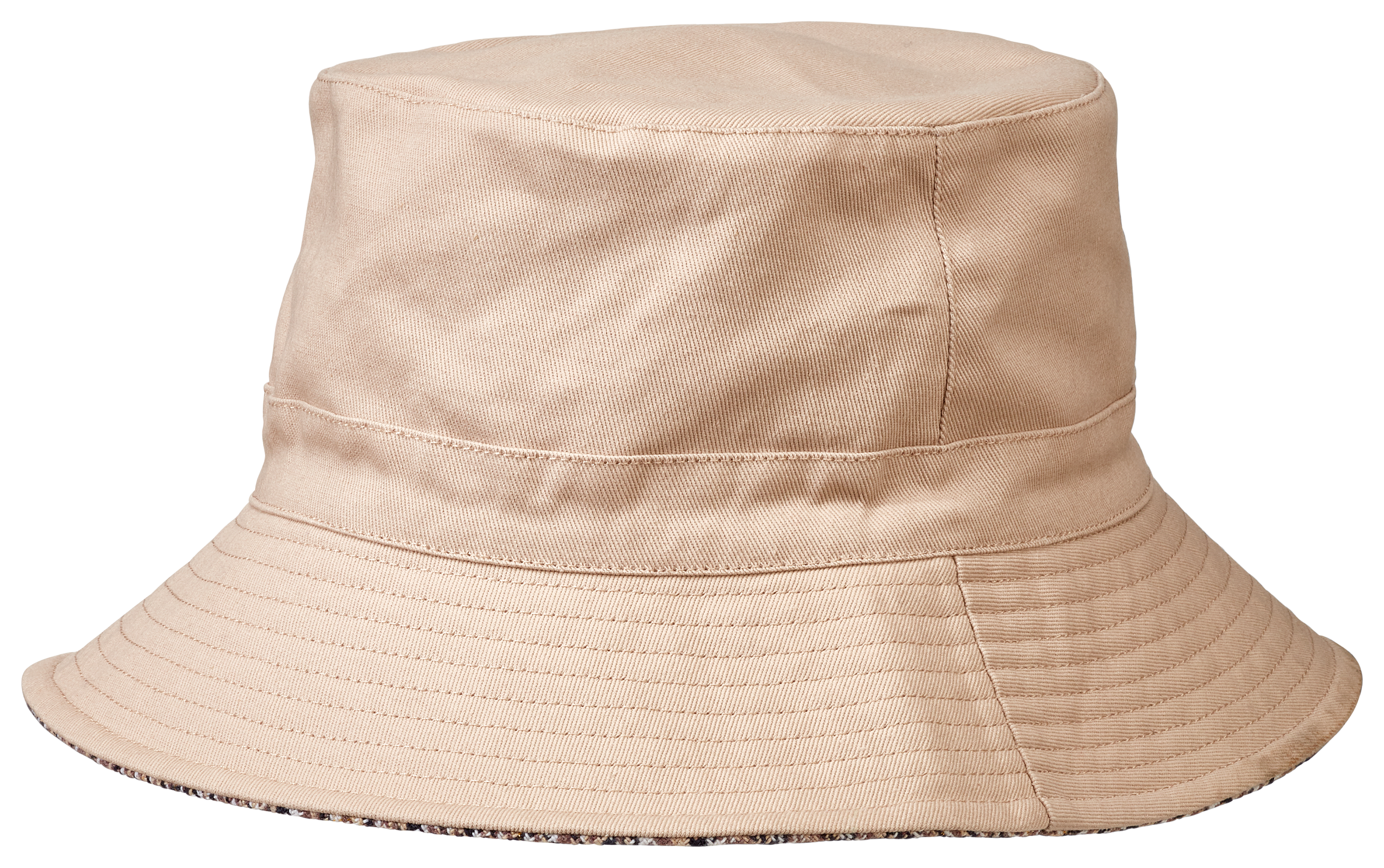 Dorfman Pacific Brushed Twill Reversible Bucket Hat for Ladies