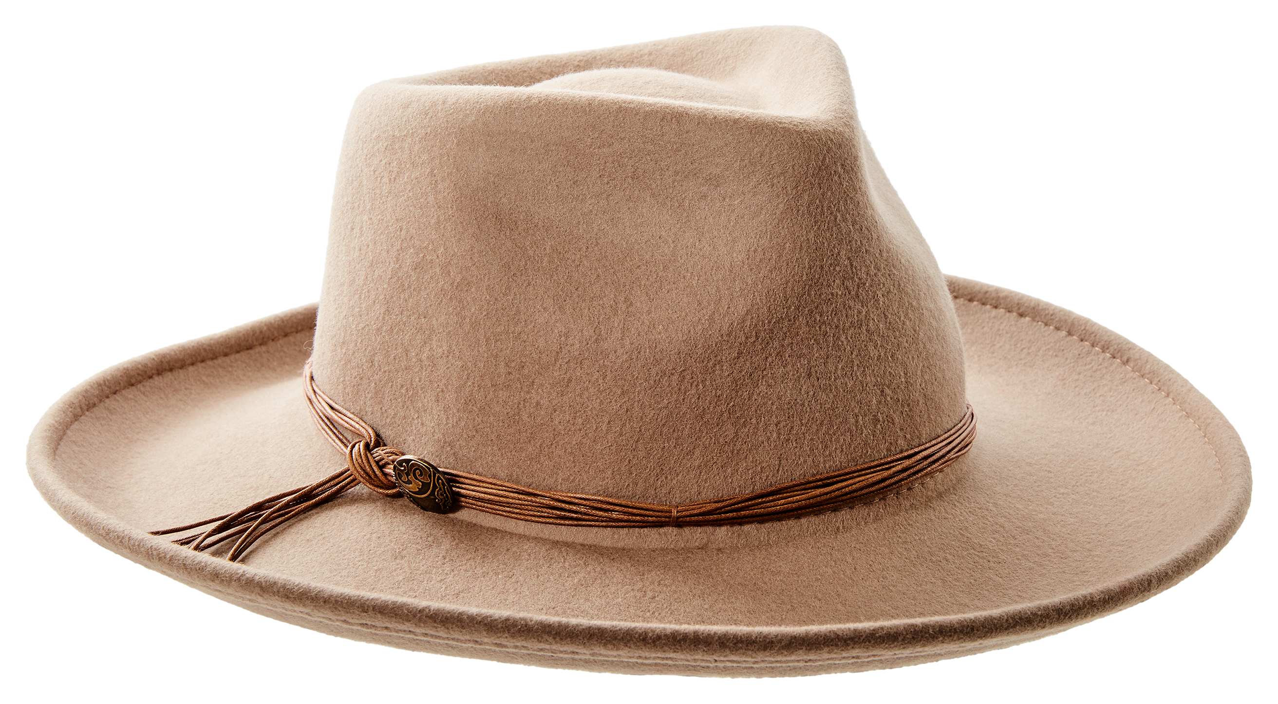 Dorfman Pacific Wool Safari Hat for Ladies - Mink
