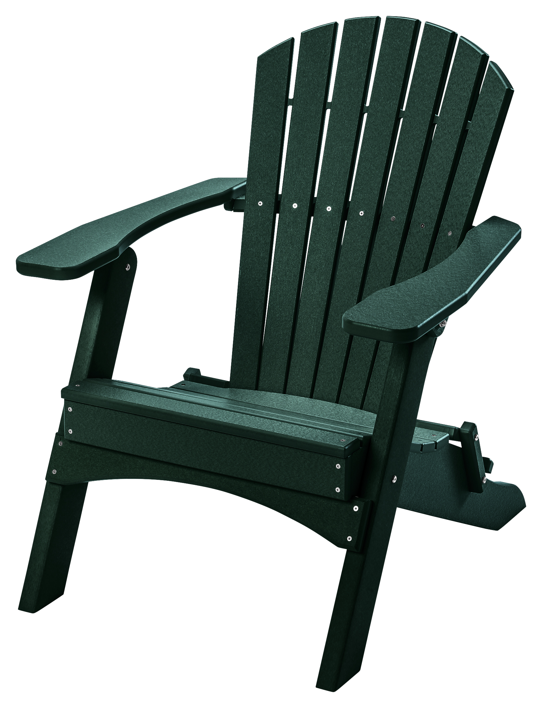Perfect Choice Classic Folding Adirondack Chair - Turf Green