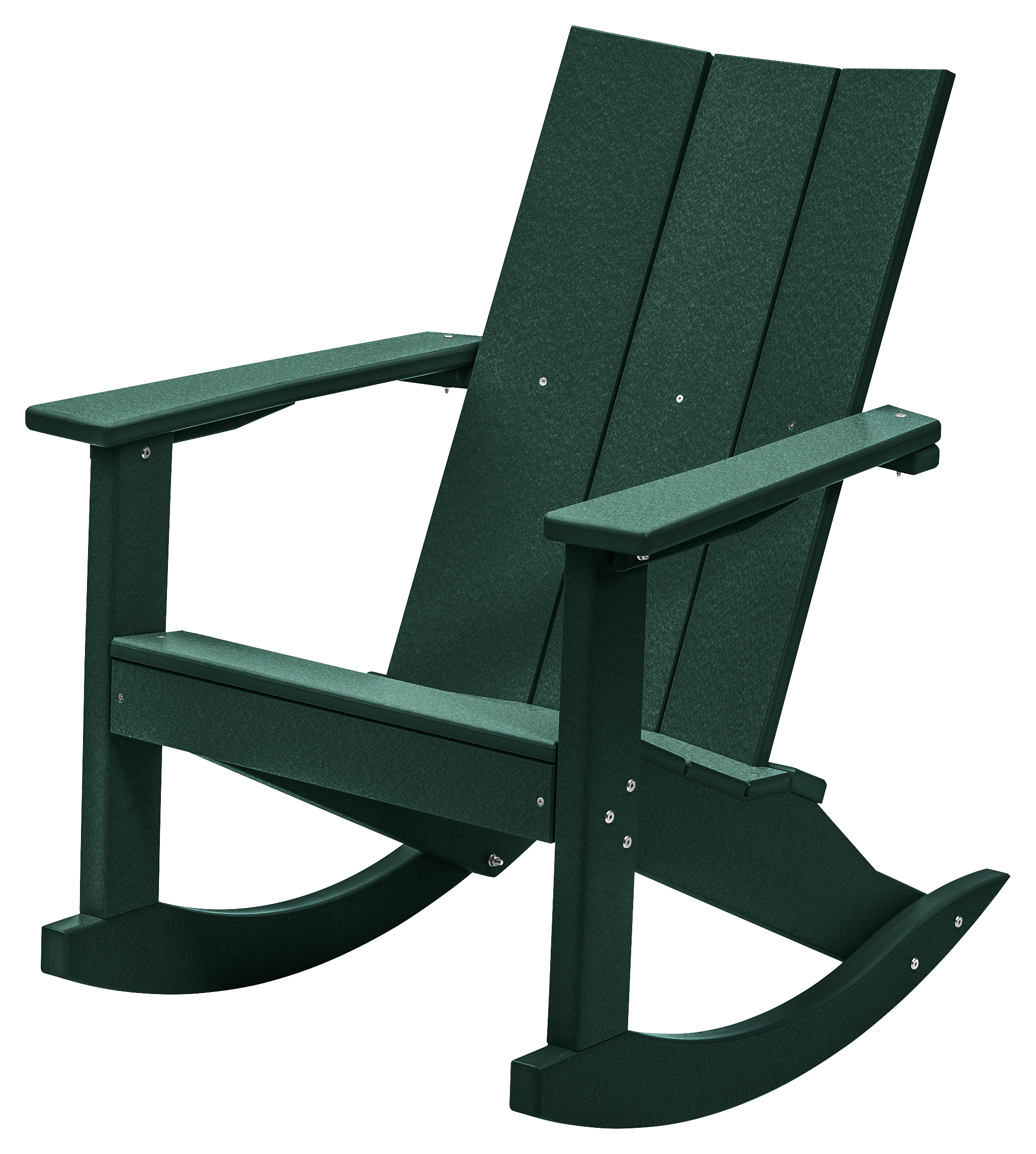 Perfect Choice Stanton Rocking Adirondack Chair - Turf Green