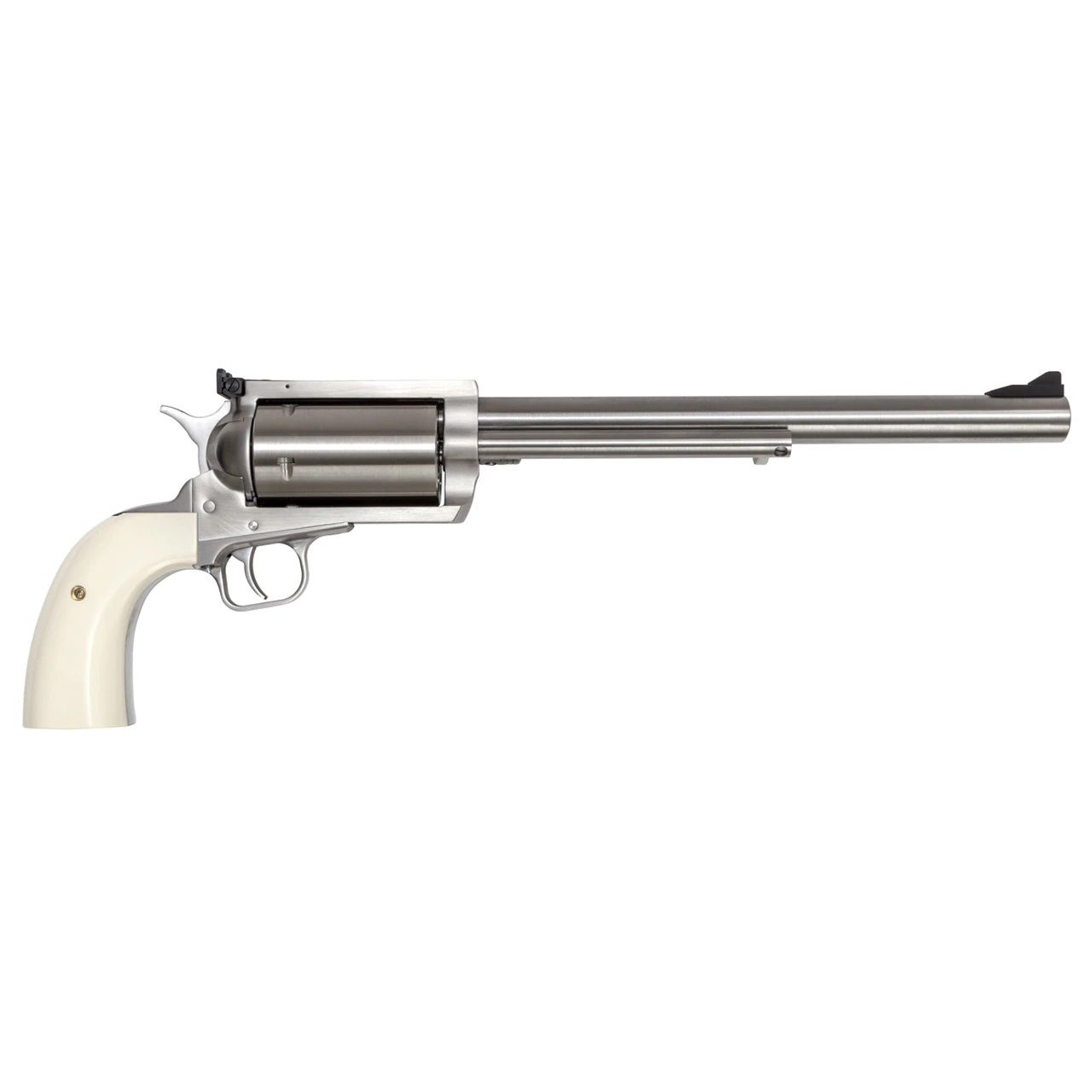 Image of Magnum Research BFR Single-Action Revolver with Long Cylinder - .500 S&ampW - 10″ - White Polymer - 5