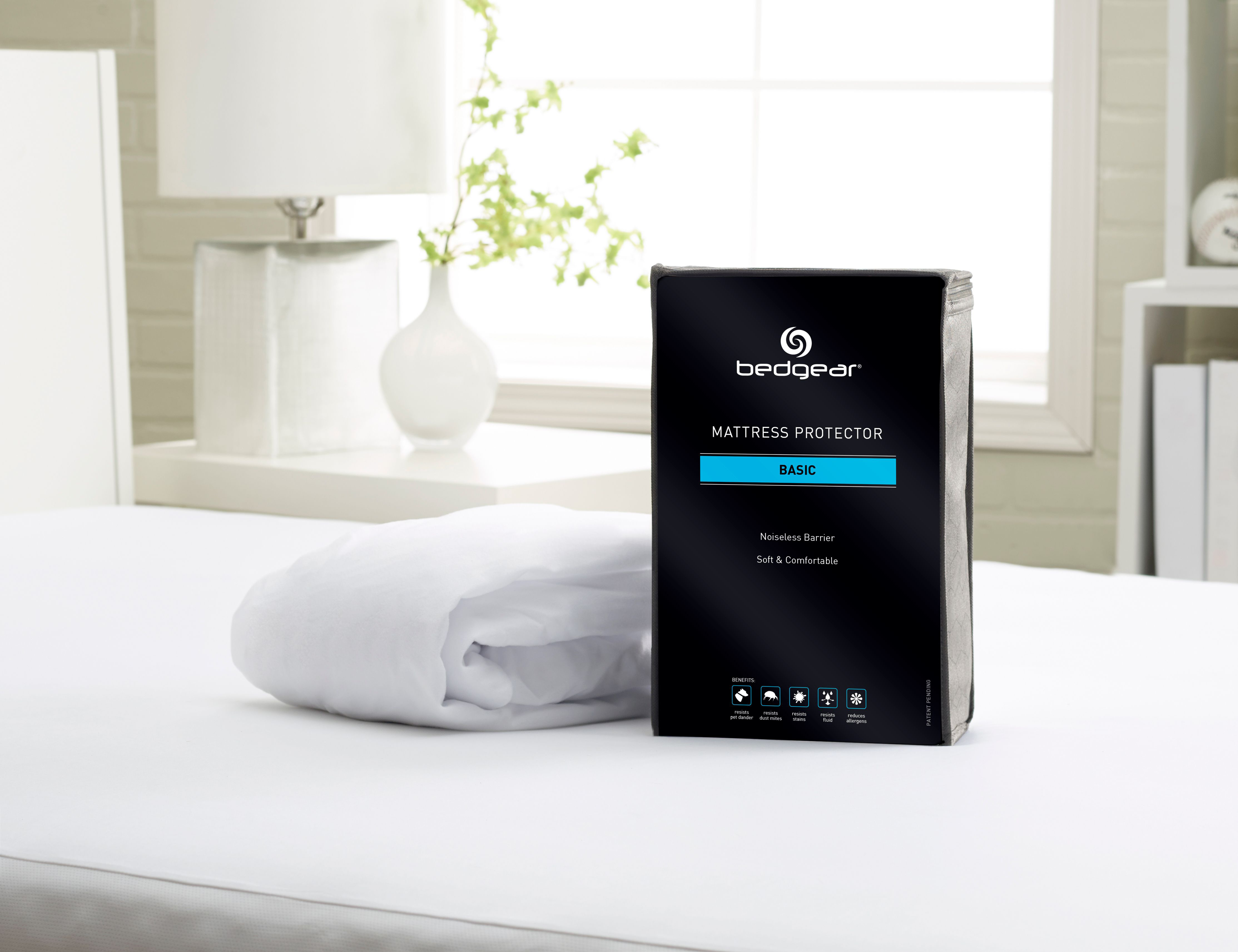 Bedgear Basic Mattress Protector - White - Twin XL