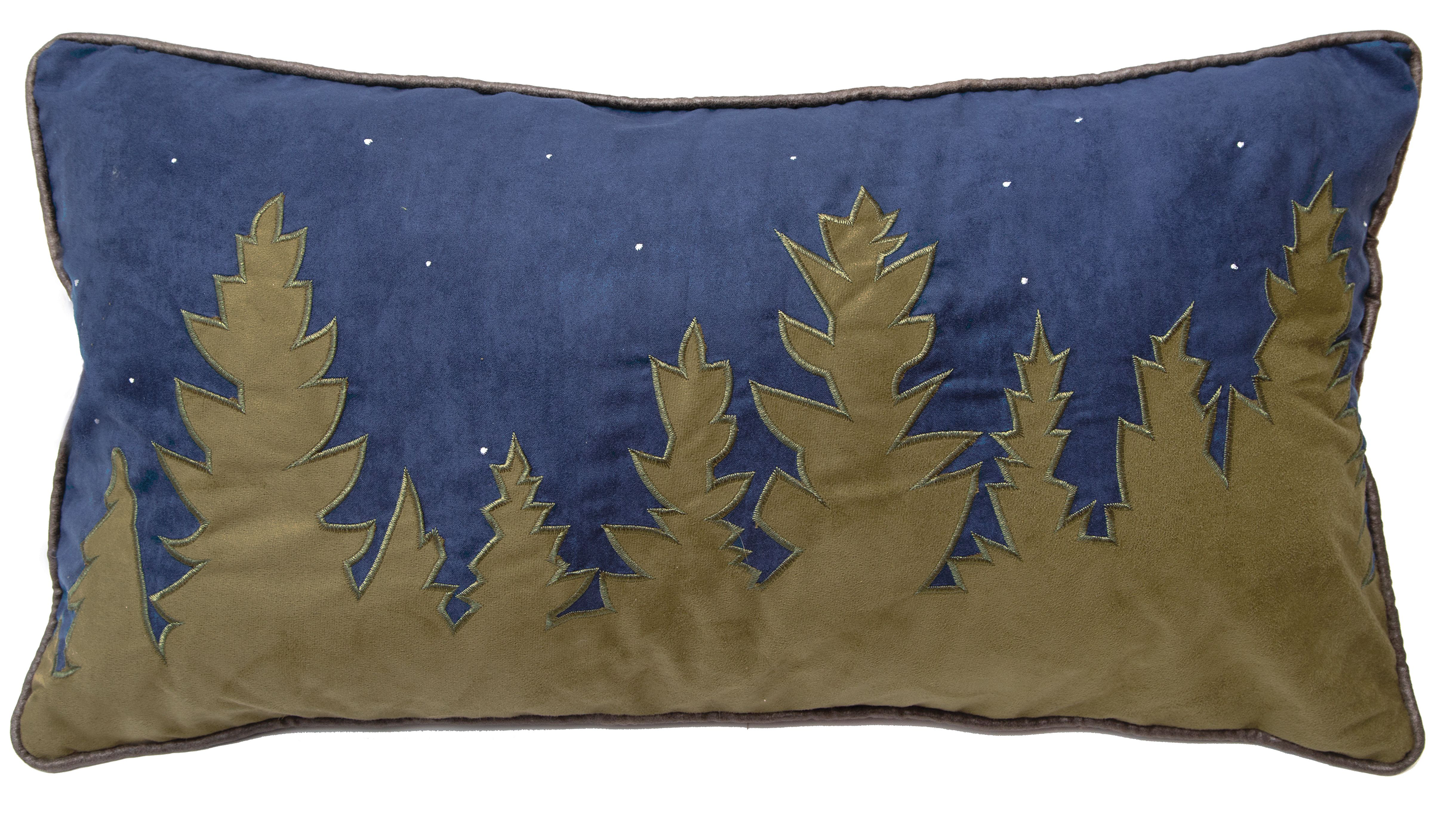 Carstens Night Woods Rectangular Decorative Pillow