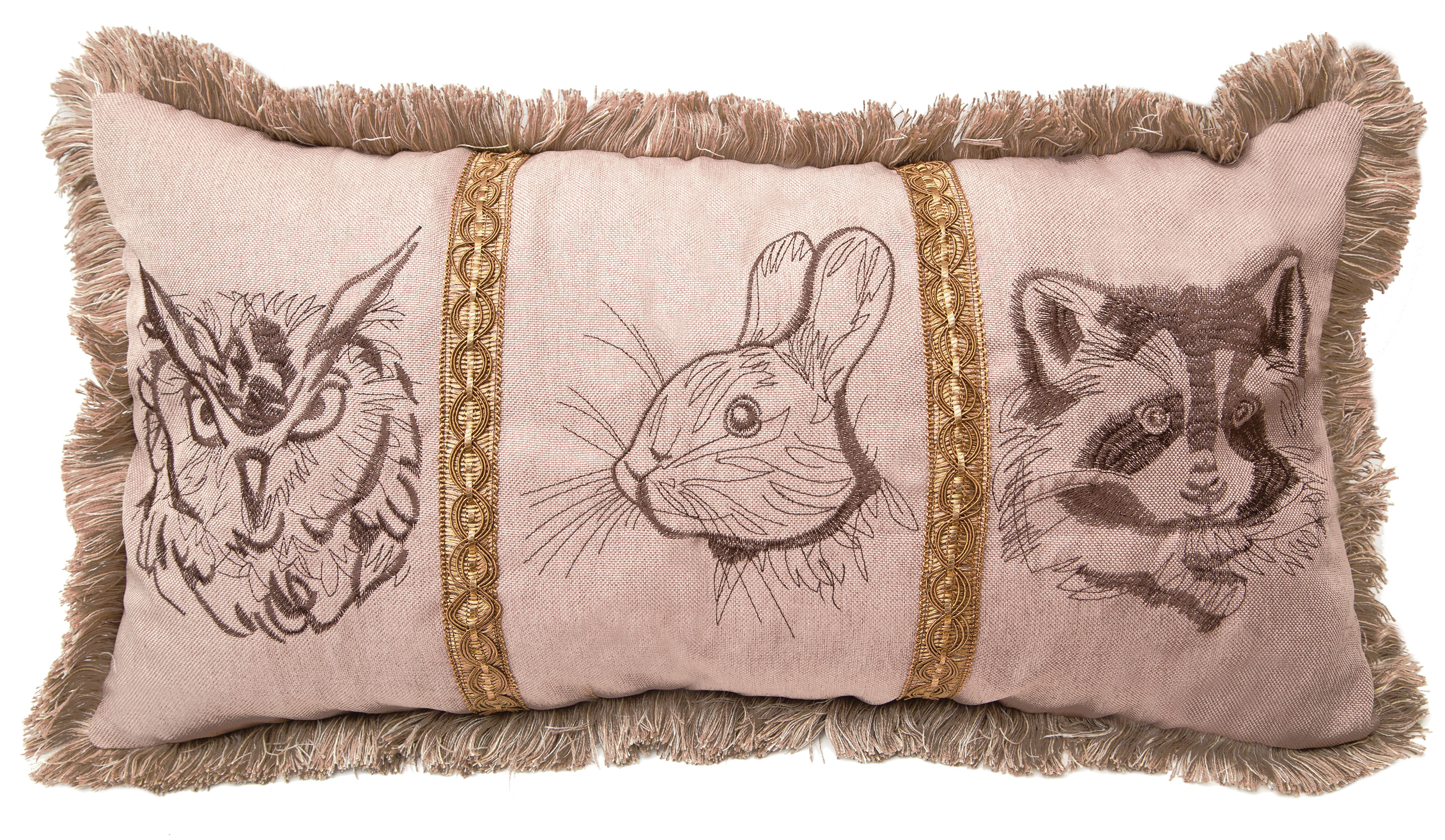 Carstens Inc. Woodland Animals Decorative Accent Pillow