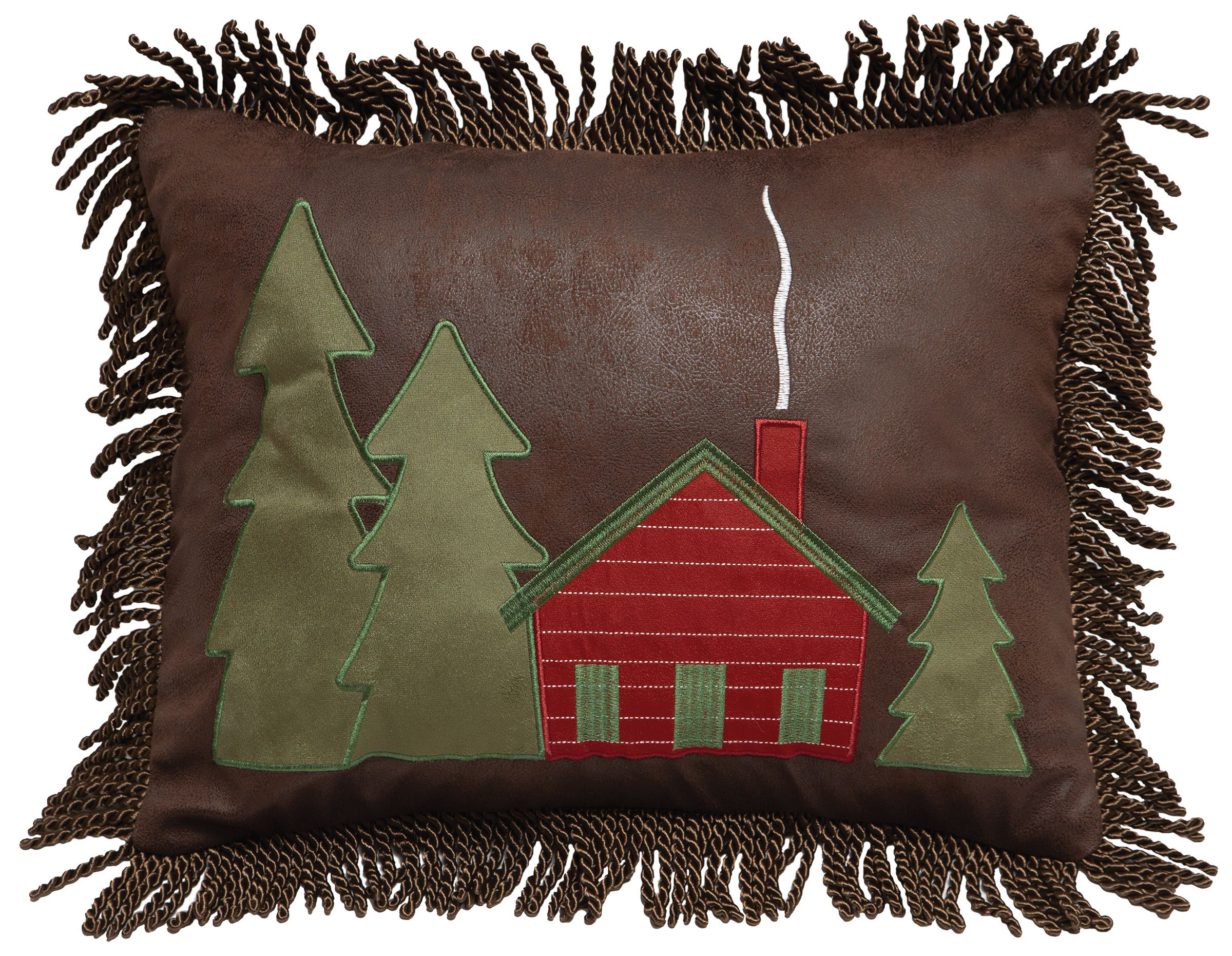 Carstens Inc. Hidden Cabin Decorative Accent Pillow