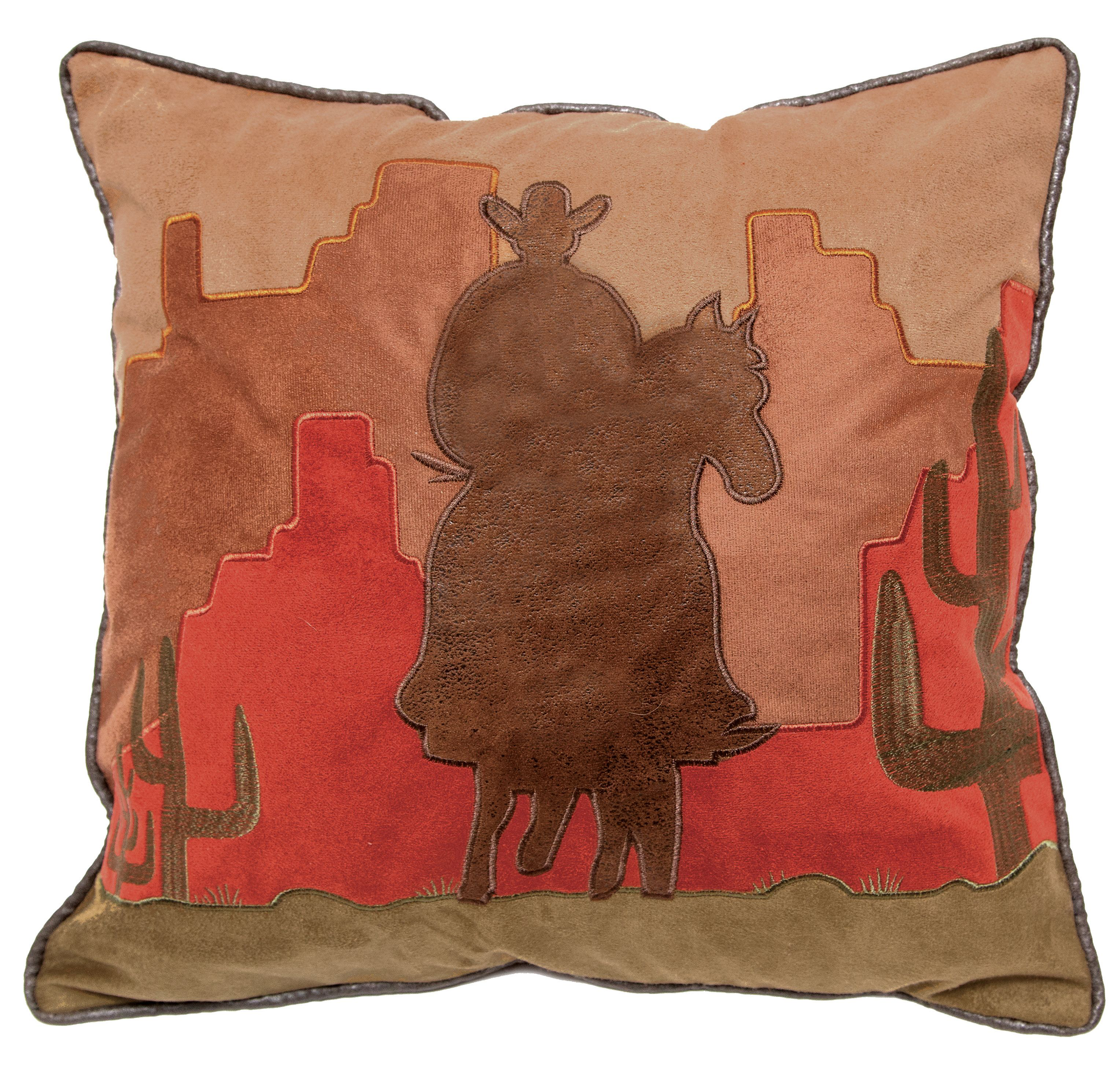 Carstens Inc. Cowboy Pillow