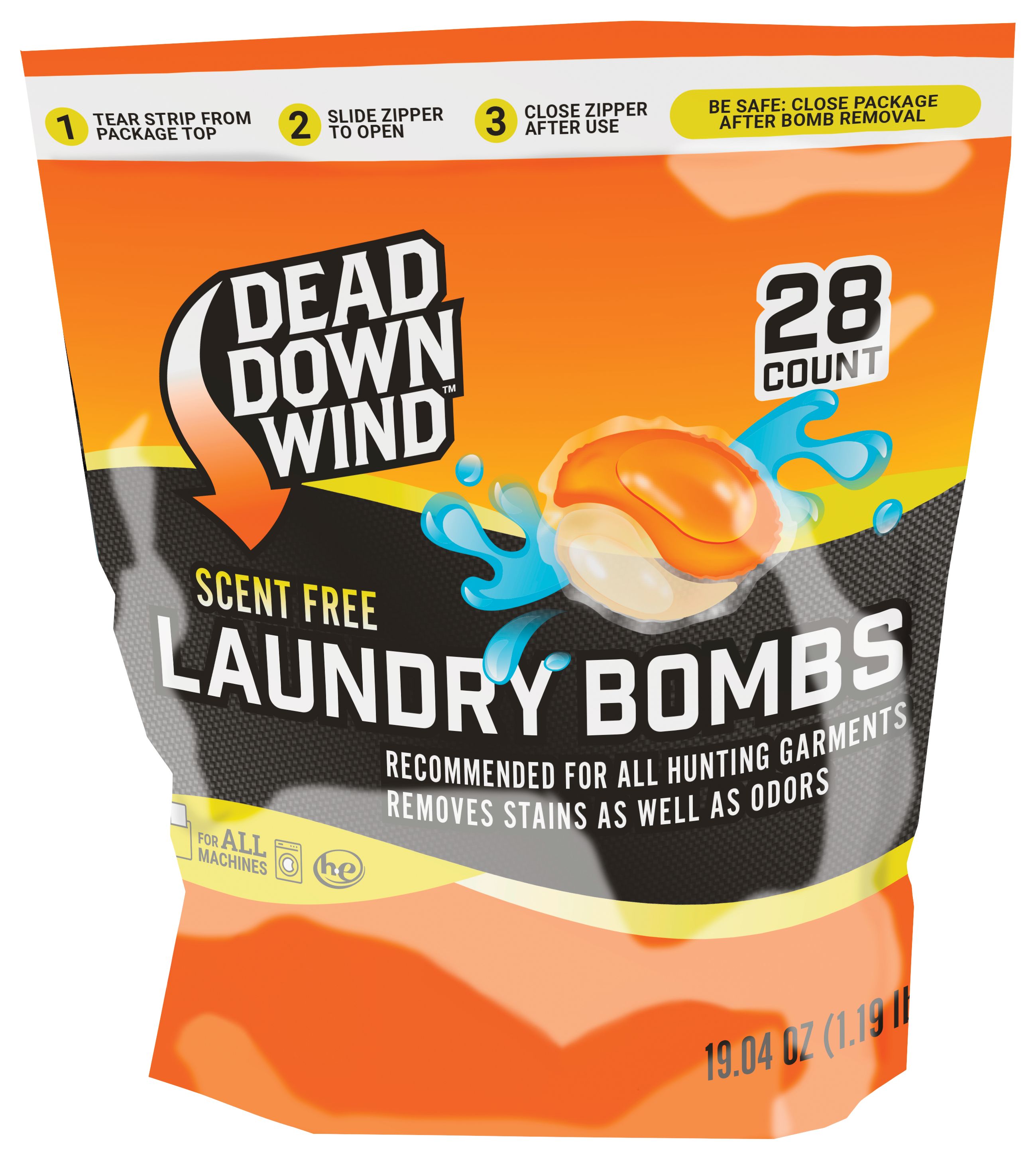 Dead Down Wind Laundry Bombs Detergent - 28 count - Dead Down Wind