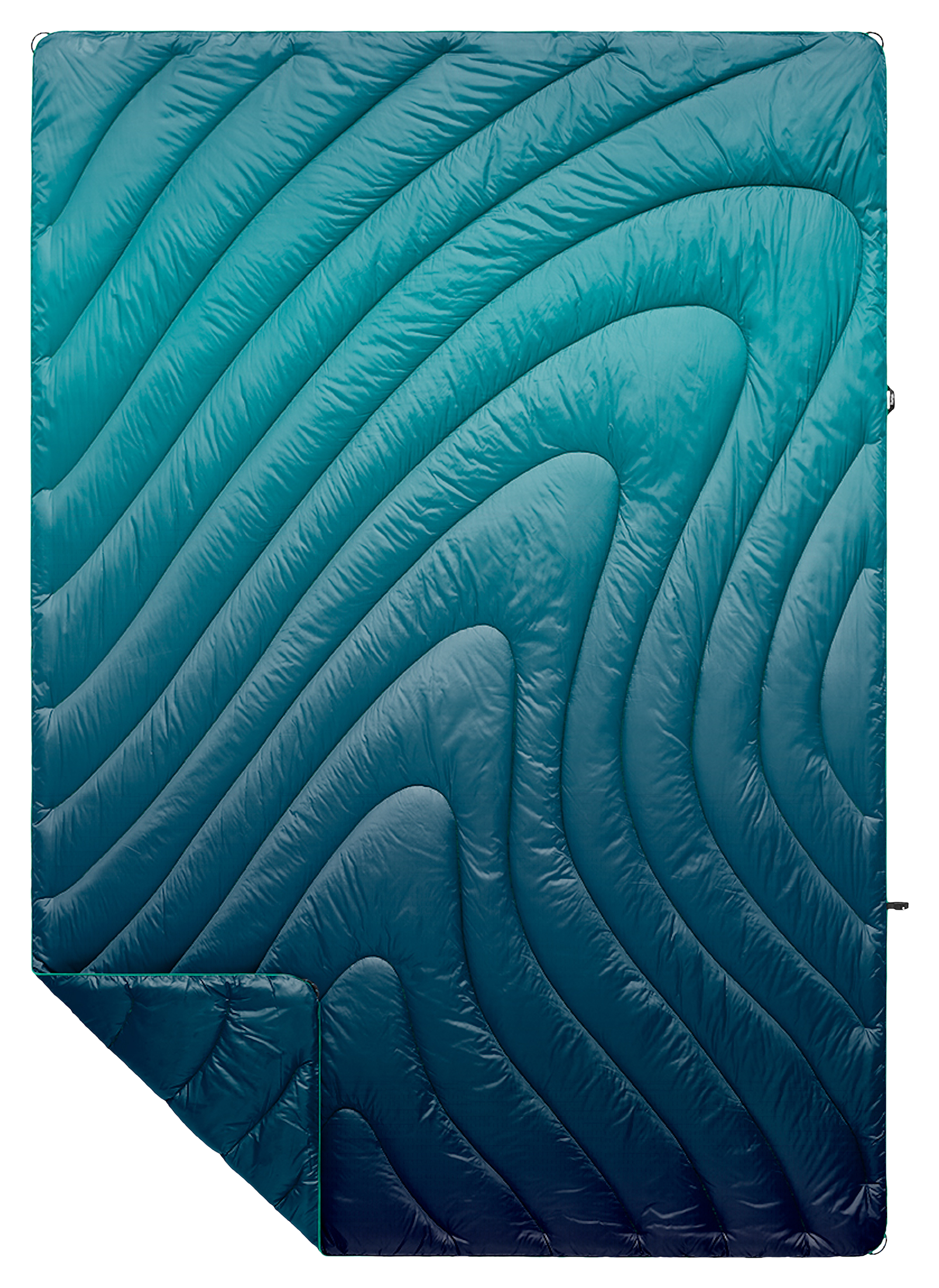 Rumpl Original Puffy Outdoor Blanket - Ocean Fade
