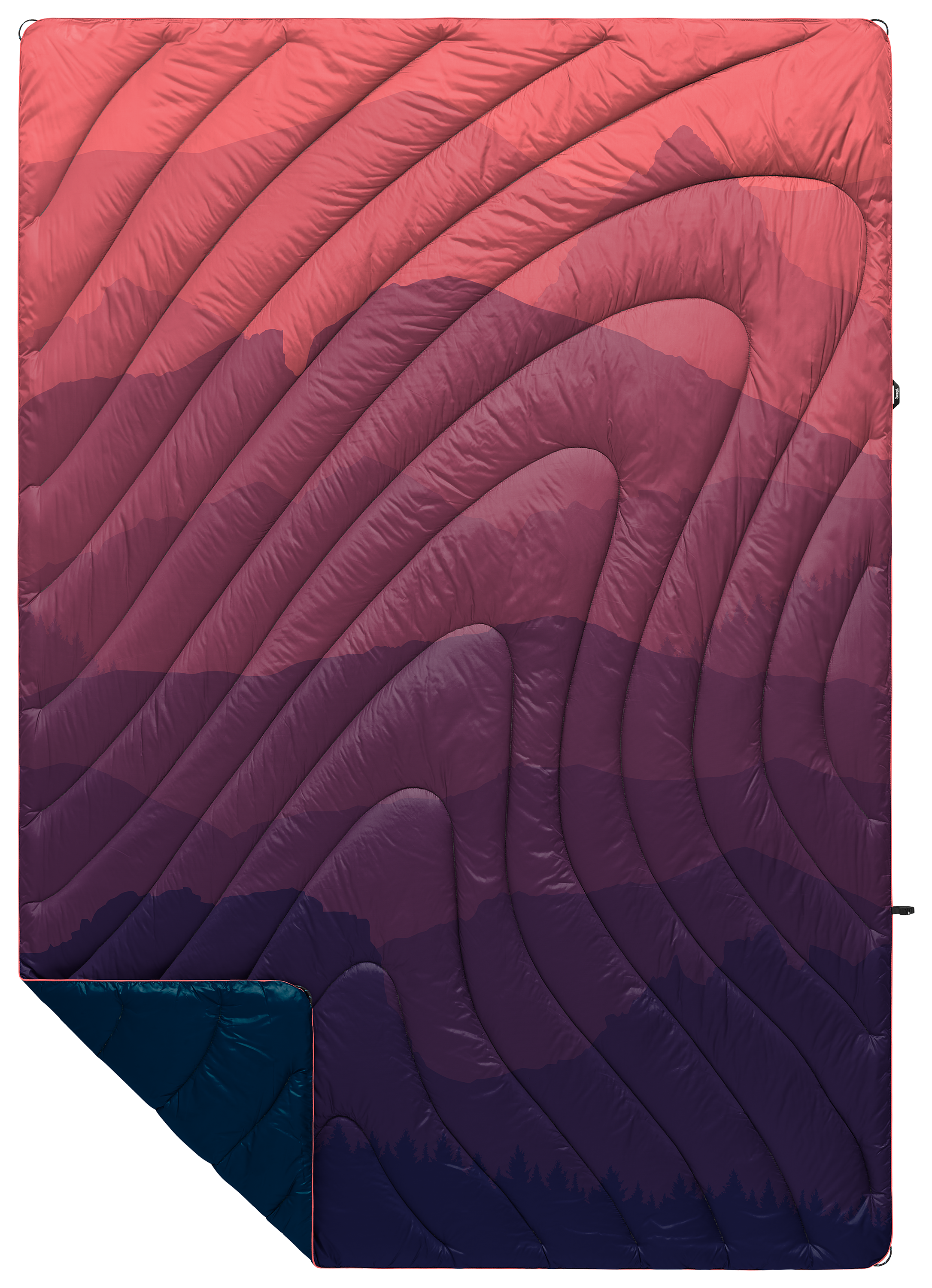 Rumpl Original Puffy Outdoor Blanket - Rocky Mountain Fade