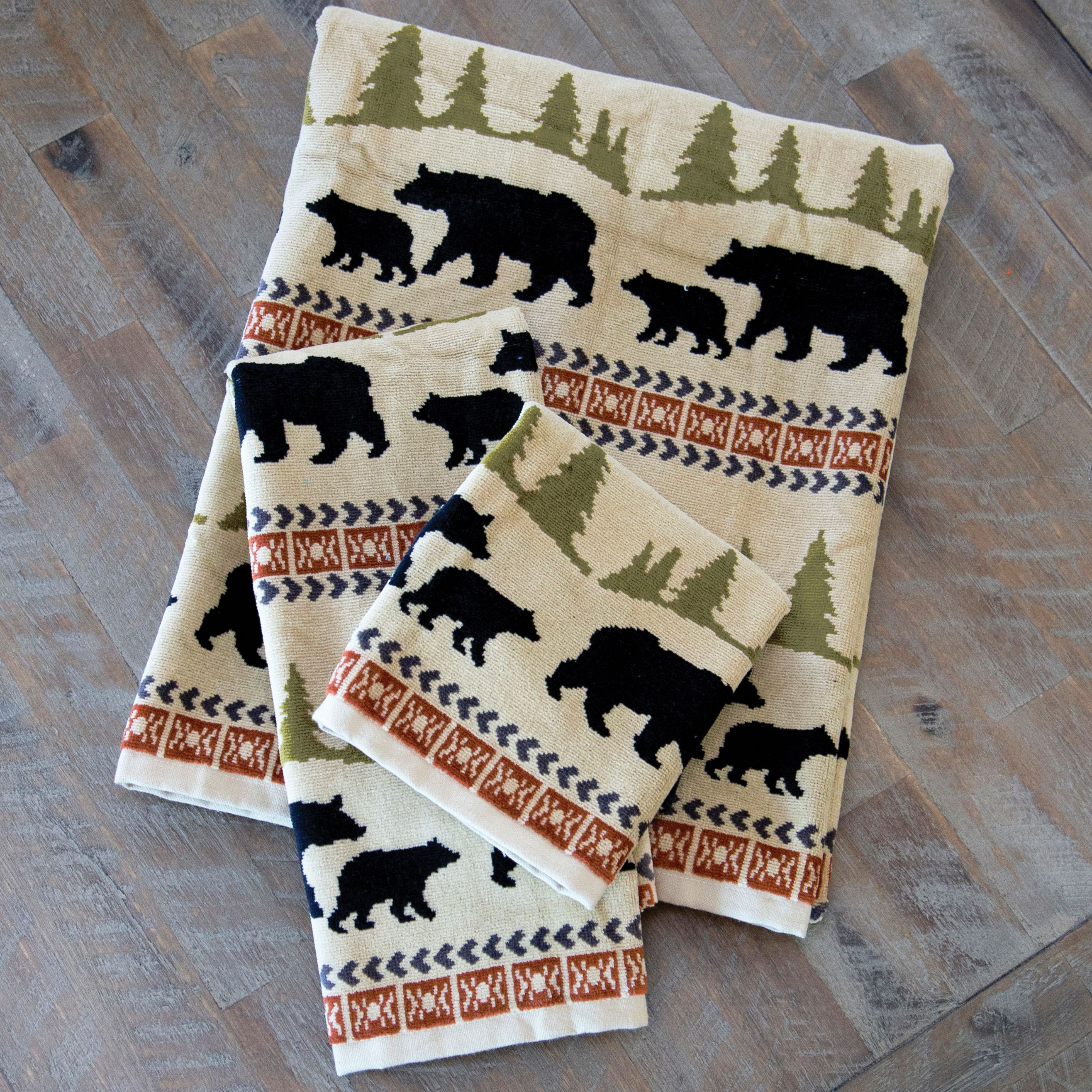 Image of Carstens Inc. Bear Bath Towel