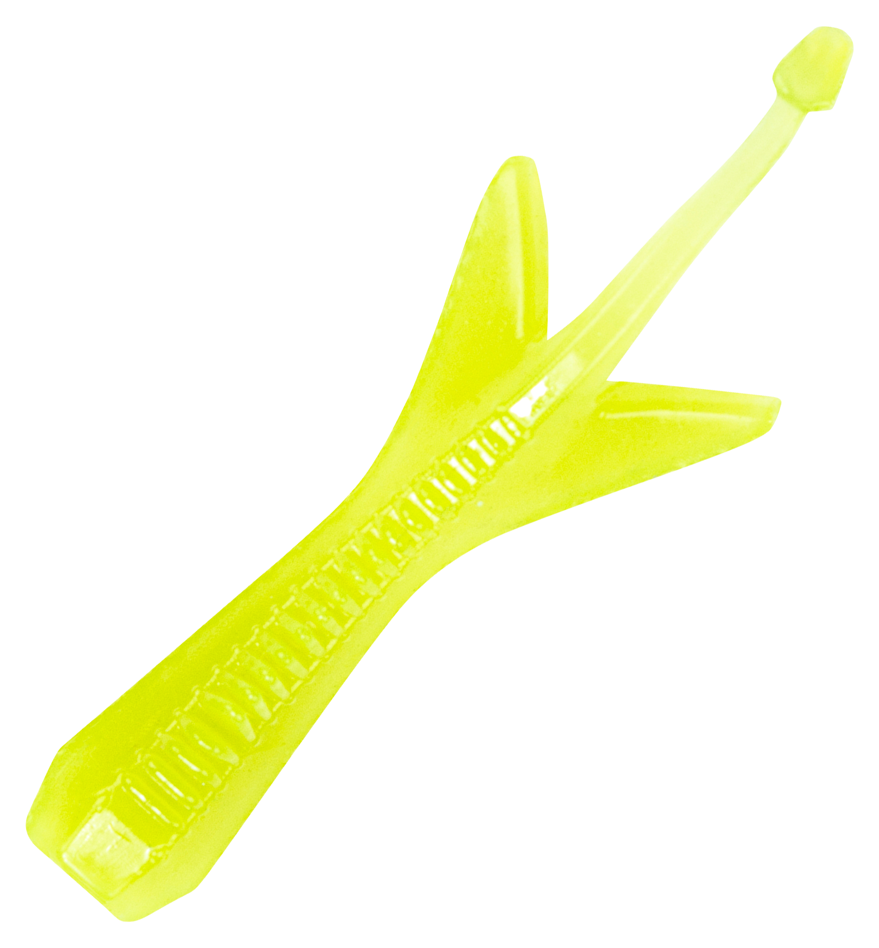 Image of Lunkerhunt Hive Micro Manta - 2″ - Chartreuse Glow