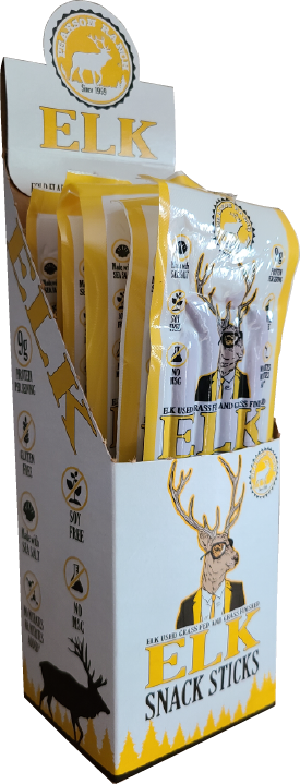 Pearson Ranch Hickory-Smoked Elk Snack Sticks Multipack