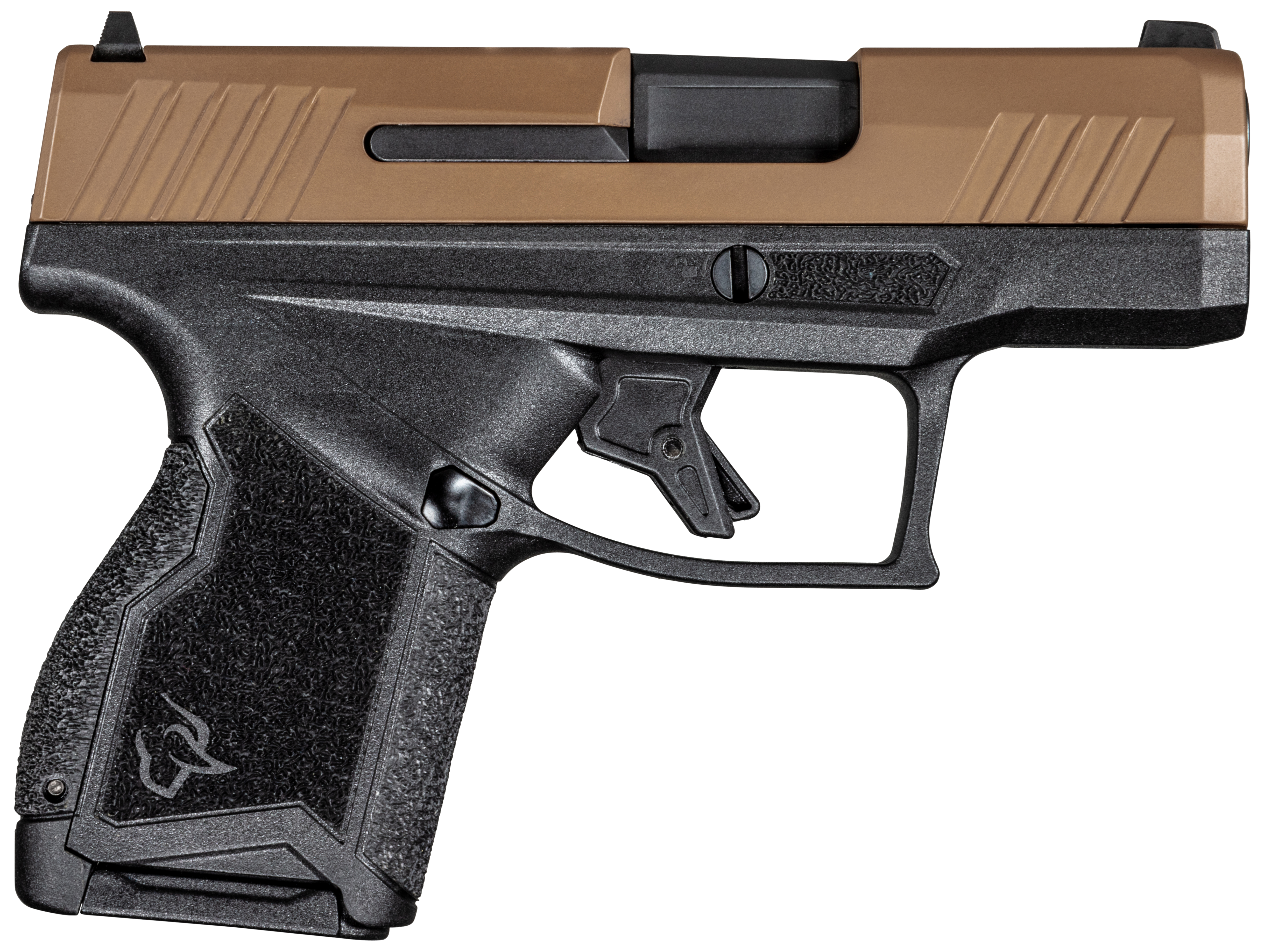 Image of Taurus GX4 Micro-Compact Semi-Auto Pistol - 9mm - 3.06″ - Troy Coyote Cerakote - Black - 11 + 1