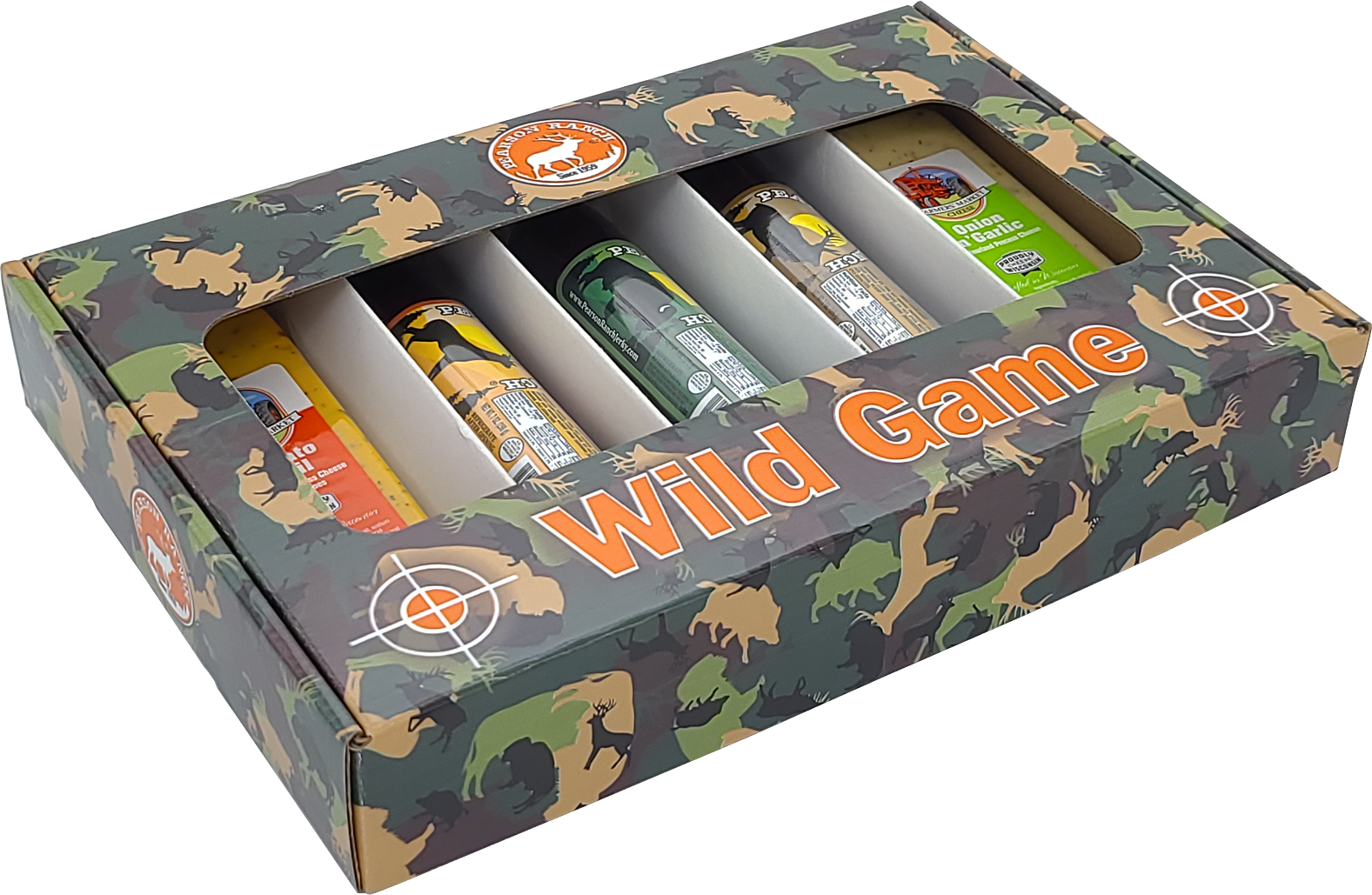 Pearson Ranch Exotic Summer Sausage Meat and Cheese Assortment