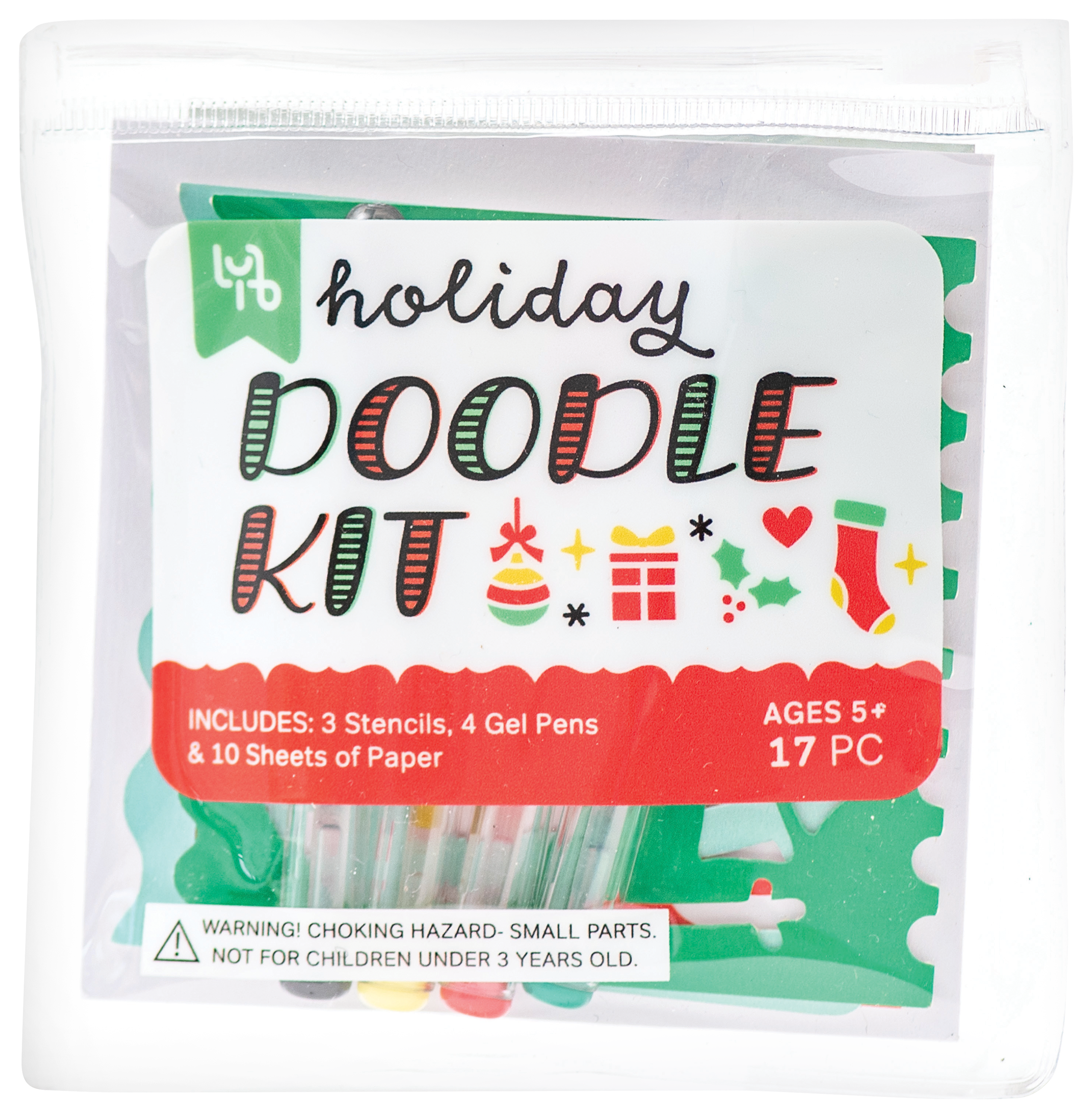 Fubbles Holiday Doodle Mini Kit