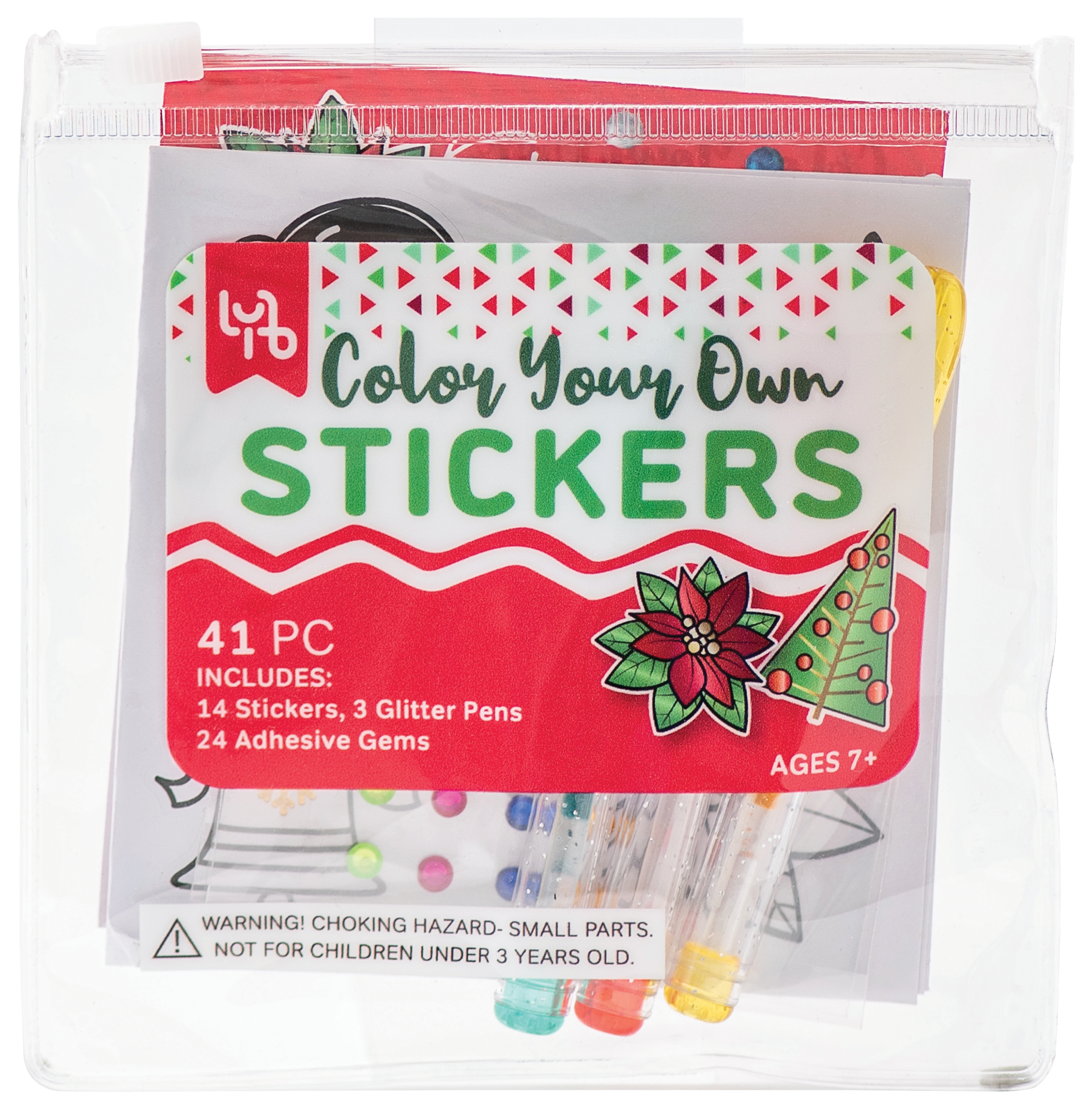 Fubbles Color Your Own Stickers Mini Kit