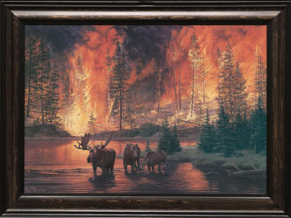 Image of Rocky Mountain Publishing Legacy Canvas Gicle by Jim Tschetter - 25″ x 35″