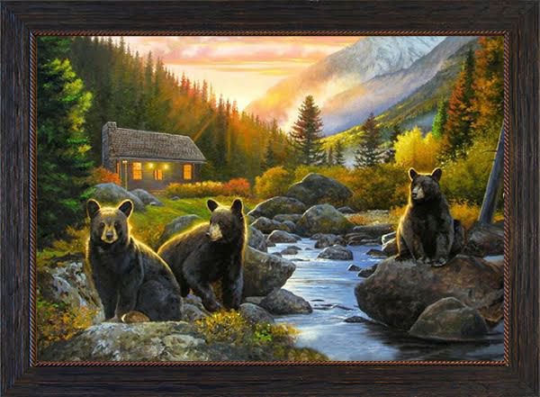 Image of Rocky Mountain Publishing Gloriously Humble Canvas Giclee by Dallen Lambson - 12″ x 15″ x 2″