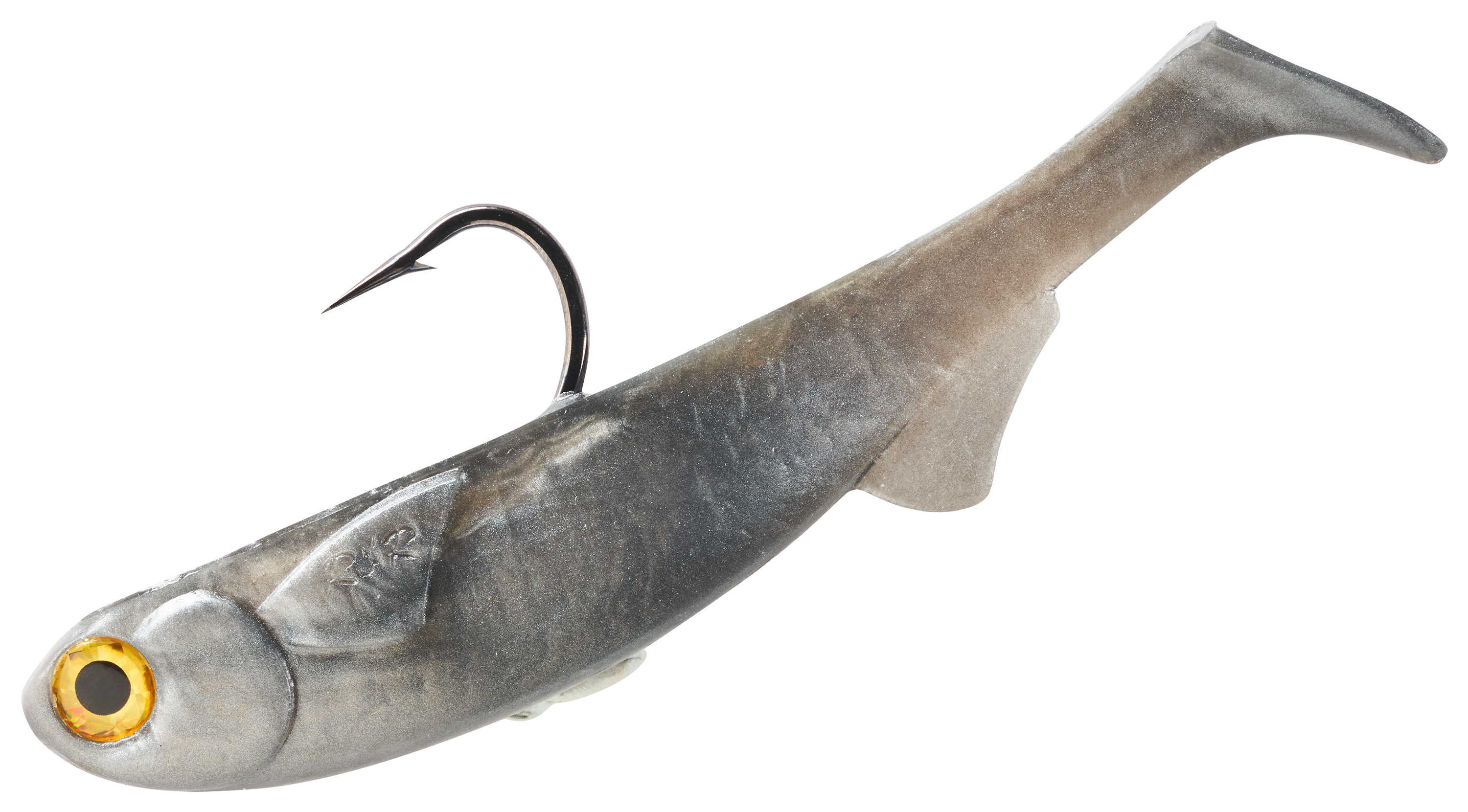 Image of R&ampR Tackle Slide Swimbait - Gun Metal - 6″