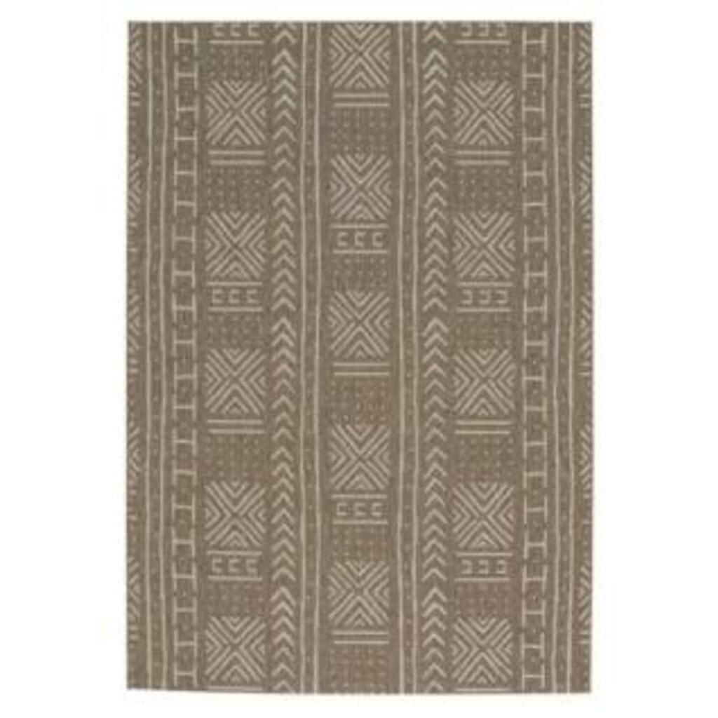 Image of Capel Elsinore Mali Cloth Indoor/Outdoor Rectangle Area Rug - Wheat - 3'11″ x 5'6″