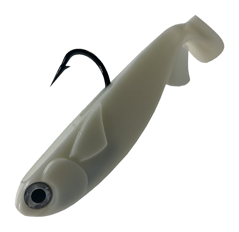 Image of R&ampR Tackle Tico Line-Through Swimbait - 6' - Pearl