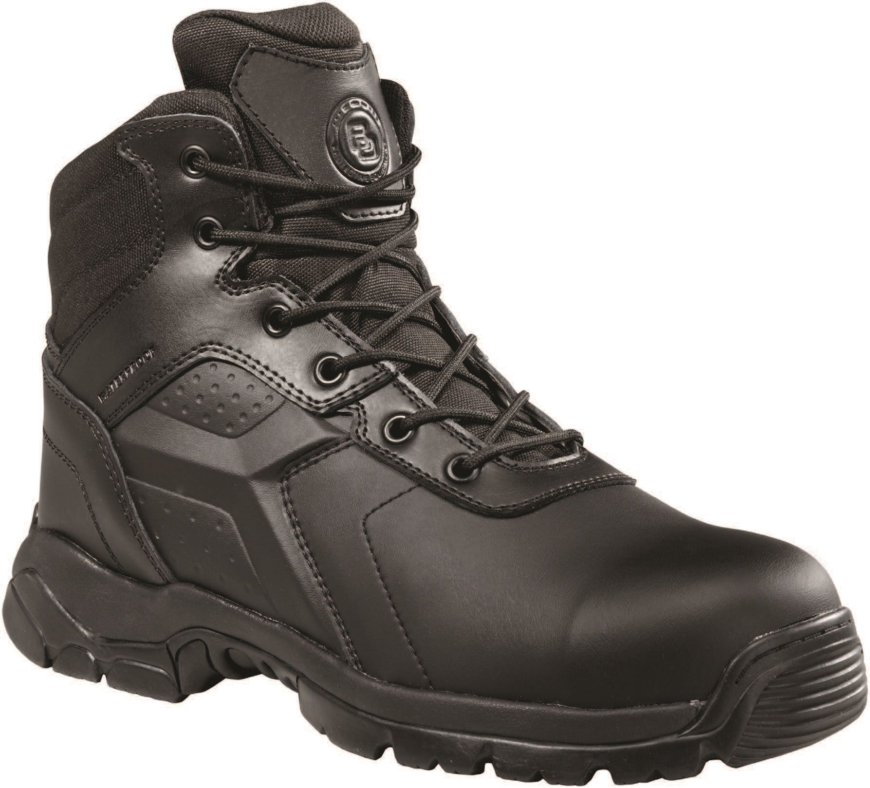 Image of BD Protective Equipment Battle Ops 6' Waterproof Side-Zip Composite Toe Tactical Duty Boots for Men - Black - 10M