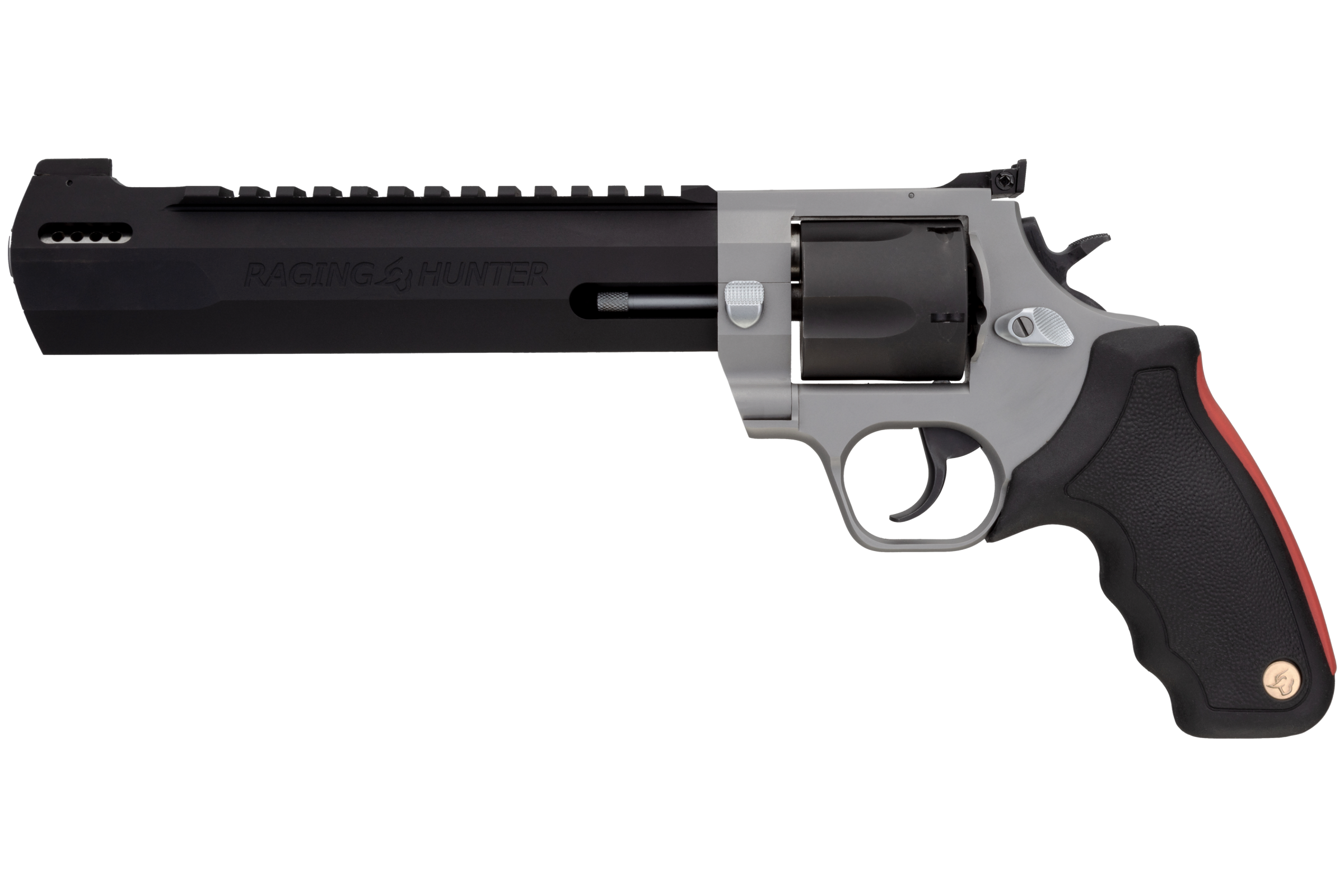 Image of Taurus Raging Hunter Revolver - .460 Smith &Wesson Magnum - Stainless - 8.375″ - 5 rd.