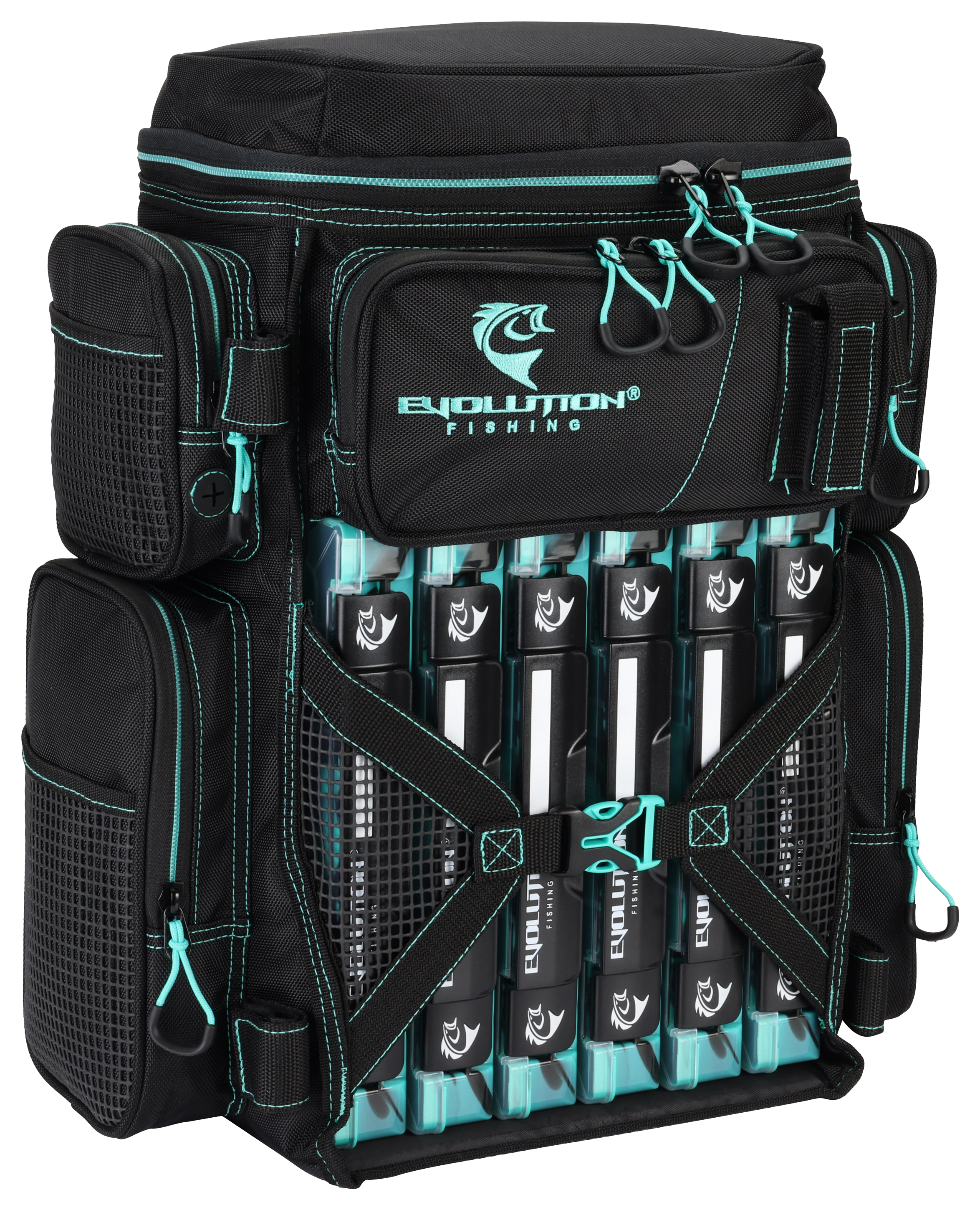 Evolution Fishing Drift Series Tackle Backpack - Seafoam