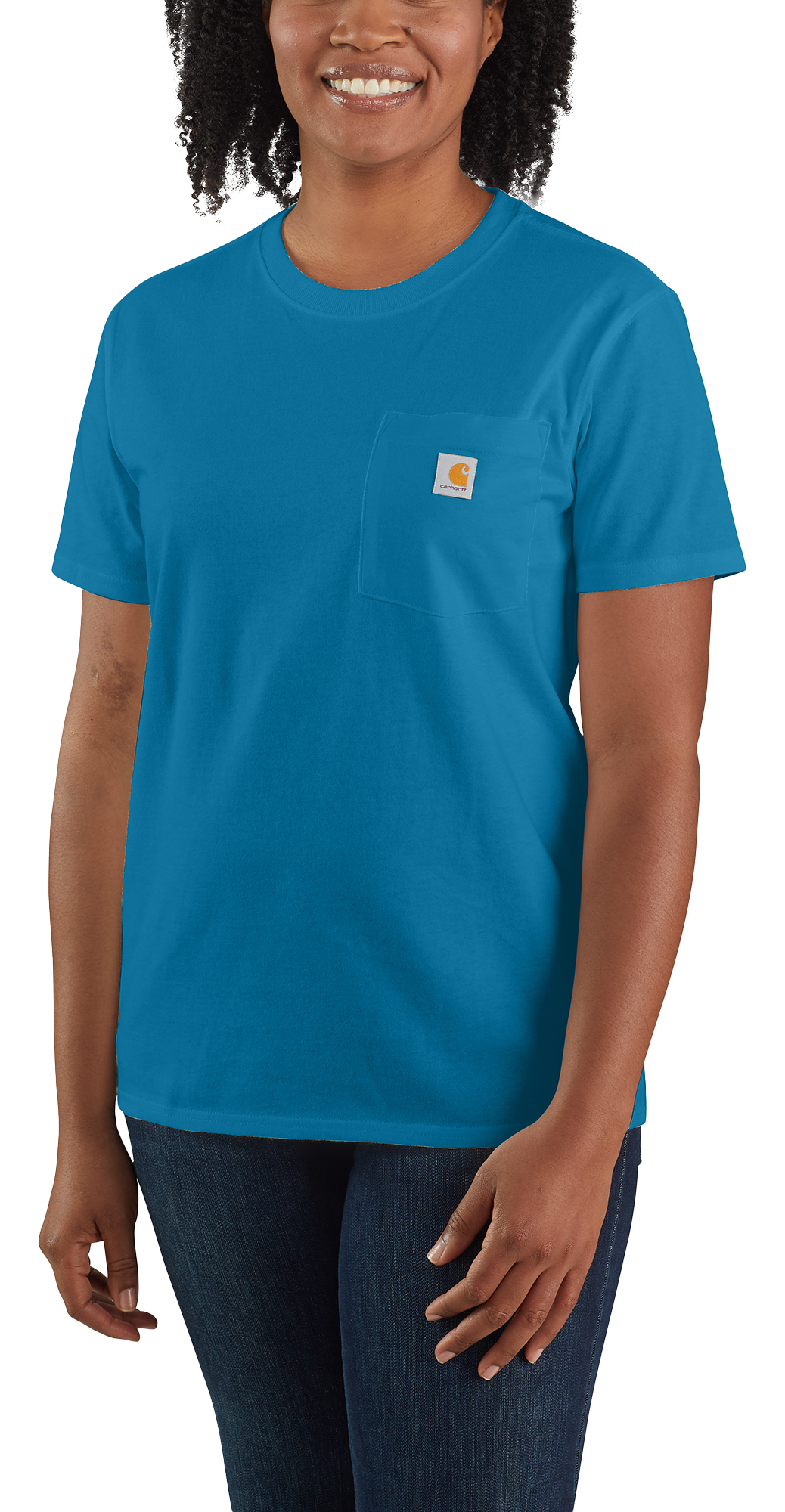 Carhartt Loose Fit Heavyweight Short-Sleeve Pocket T-Shirt for Ladies - Mar - 3452491 - Fishing The iconic Carhartt Loose Fit Heavyweight Short-Sl sku 3452491