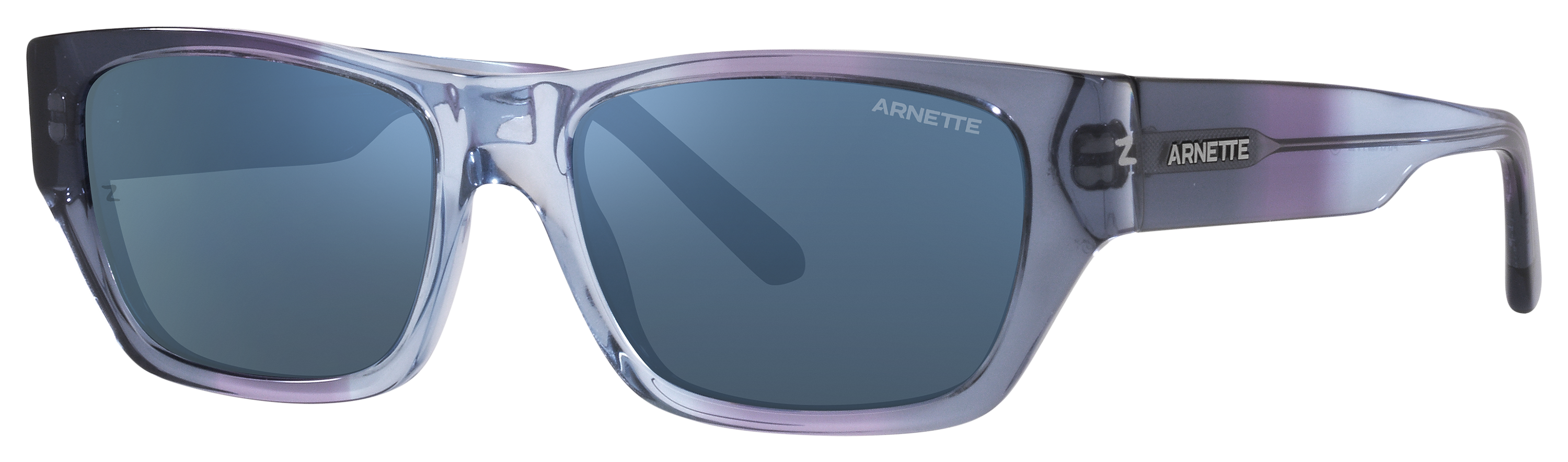 Arnette Agent Z AN4295 Sunglasses - Gradient Blue/Dark Blue Mirror - Medium - 3454237 - Fishing Go undercover with these futuristic, gender-neutra sku 3454237