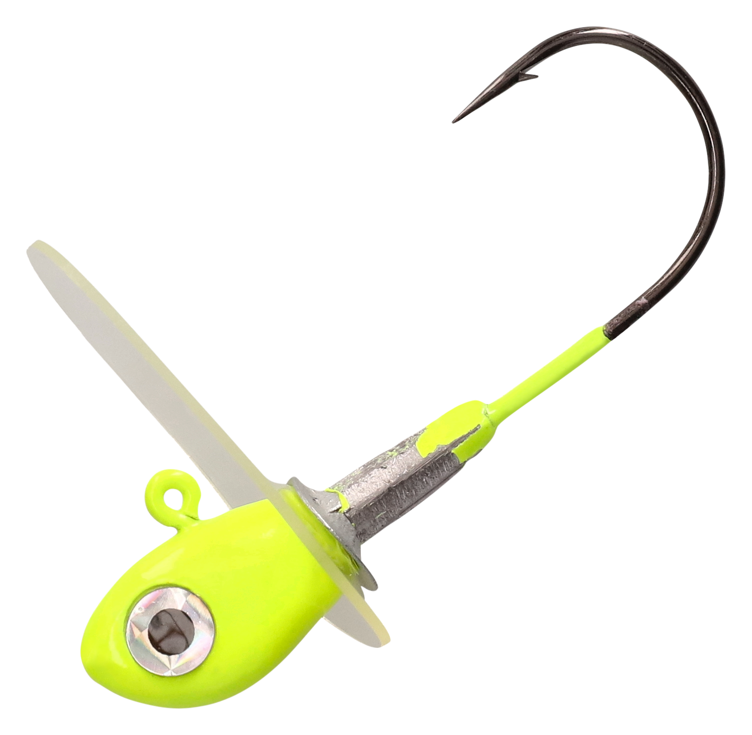 Pulse Fishing Lures Pulse Jighead - 1 oz. - Chartreuse - 3454941 - Fishing 5/0 Hook sku 3454941