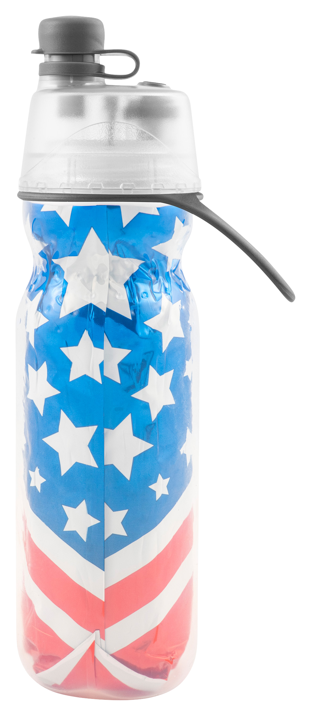 O2Cool Mist N Sip Patriotic USA Bottle