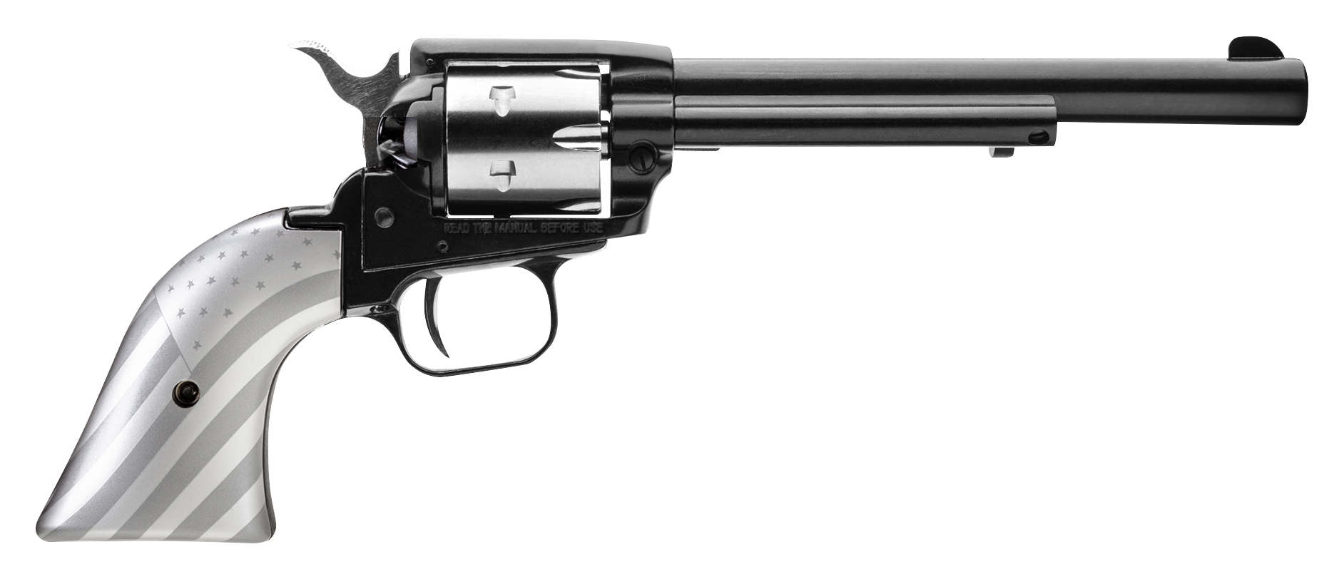 Heritage Rough Rider SingleAction Revolver with Stars and Stripes Grips
