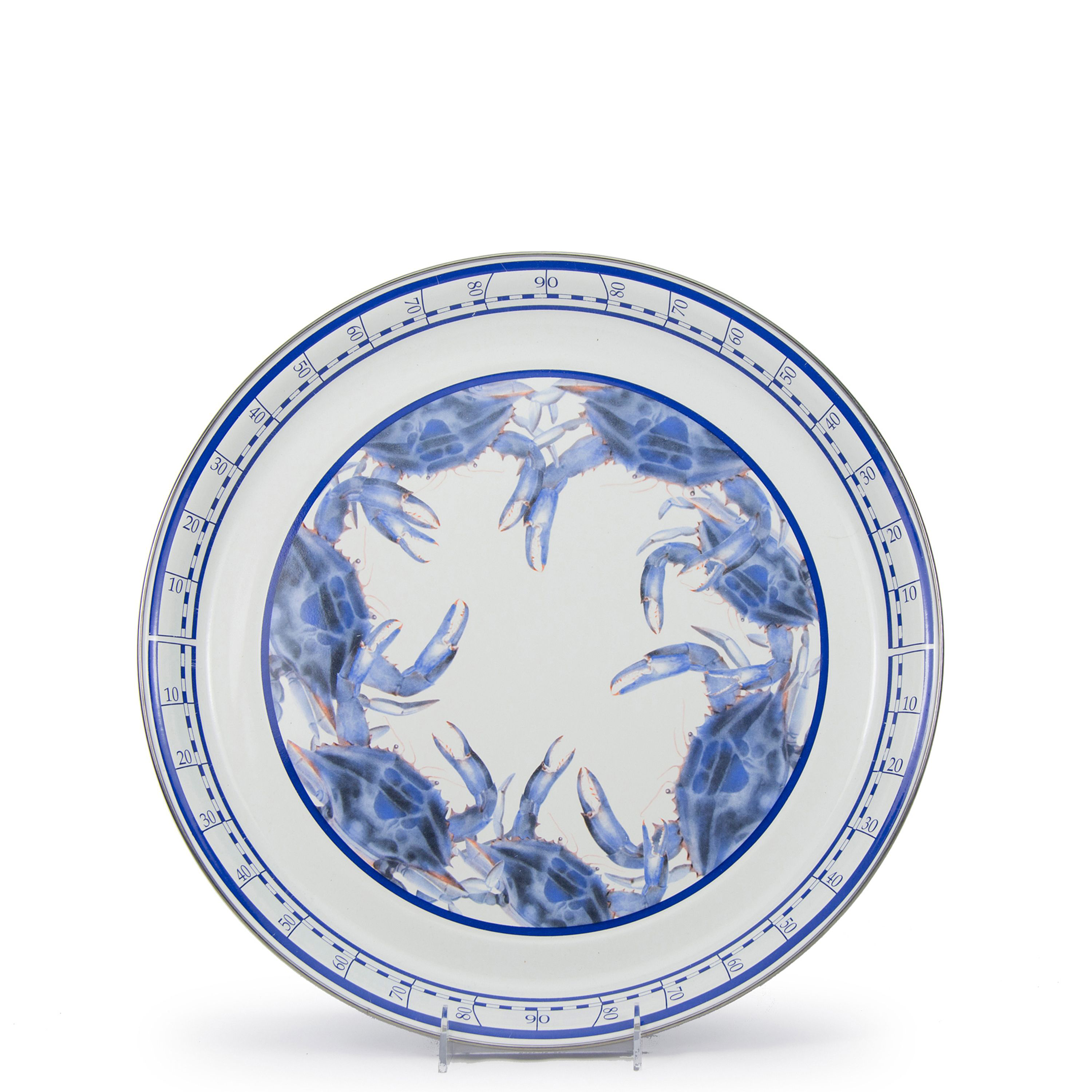 Golden Rabbit Enamelware Blue Crab Tray - 15.5 - 3457644 - Fishing Golden Rabbit Enamelware Blue Crab Tray fuses Belg sku 3457644