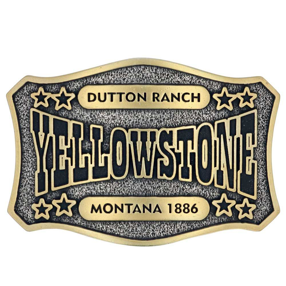 Montana Silversmiths The Y Yellowstone Star Attitude Belt Buckle - 3459151 - Fishing The Montana Silversmiths The Y Yellowstone Star At sku 3459151