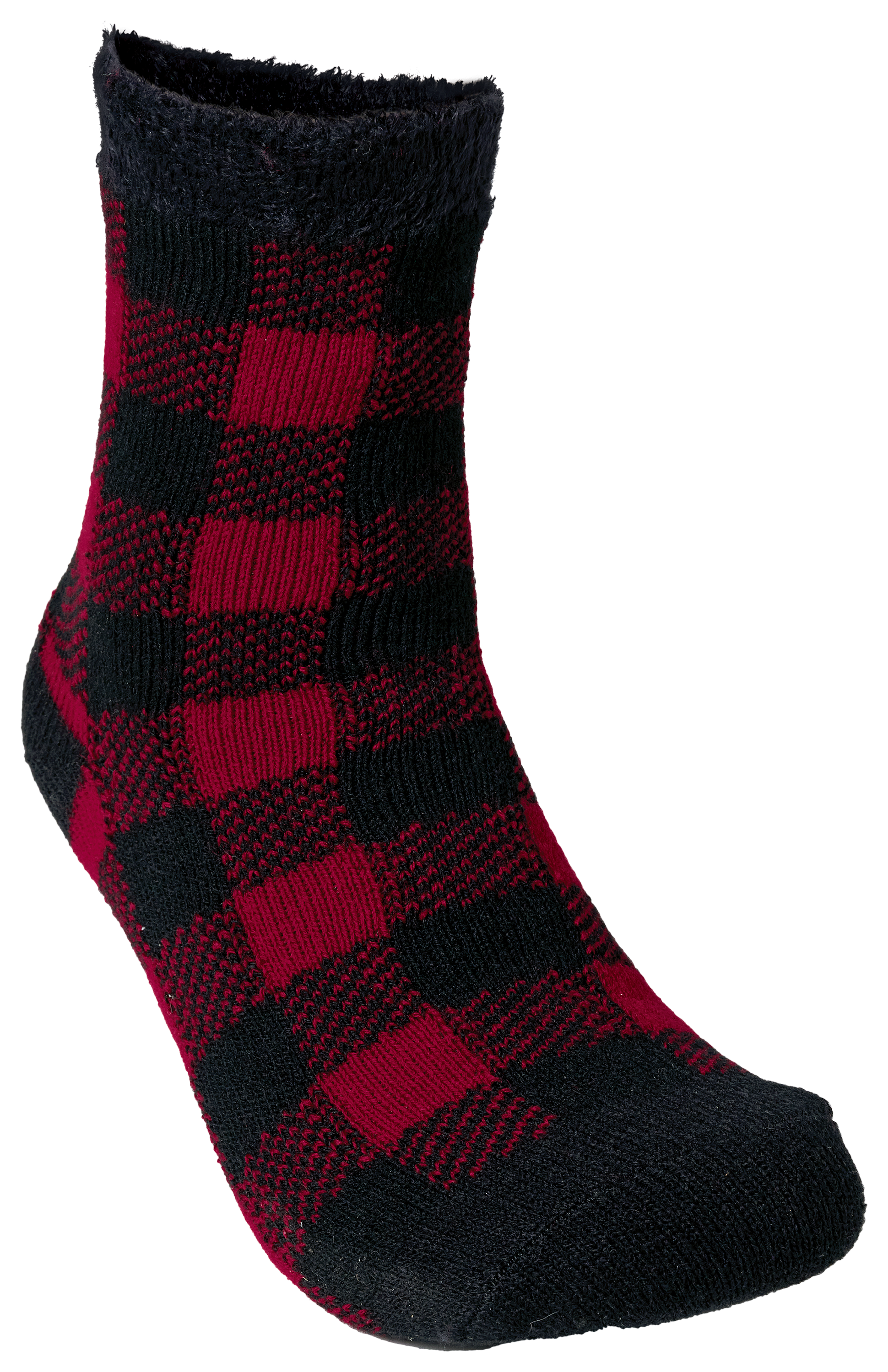 Natural Reflections Double-Layer Home Slippers for Ladies - Black/Red - 3462933 - Fishing Featuring a double-layer construction, our Natural sku 3462933