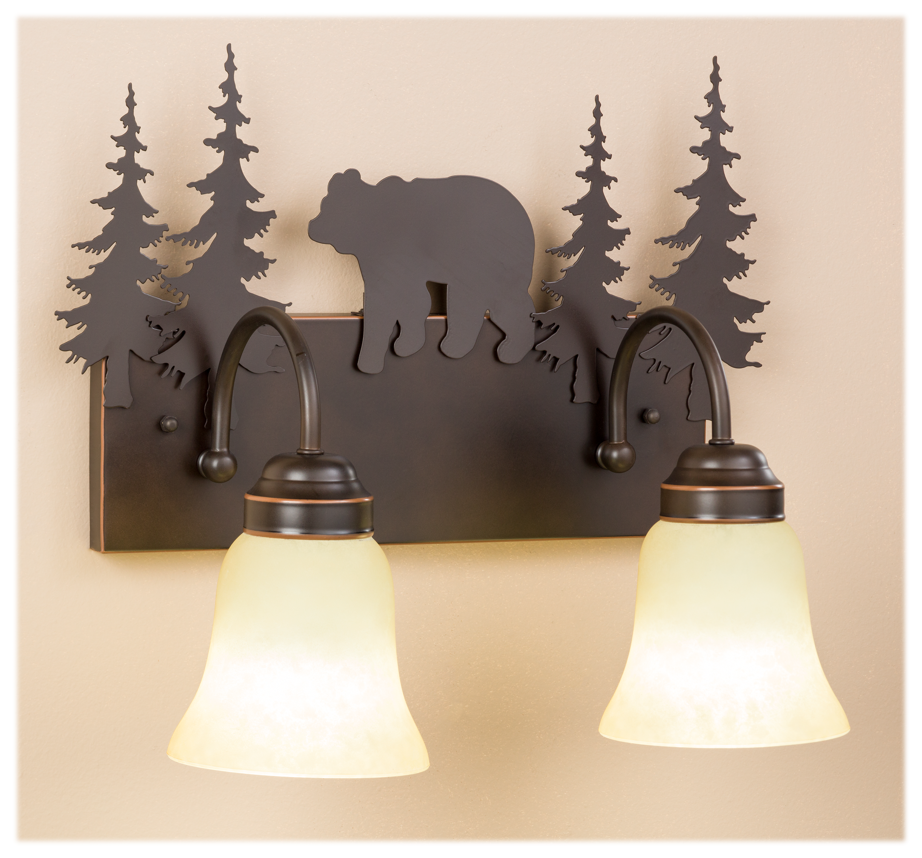 Vaxcel Lighting Bozeman Vanity Light - 2L - 3463510 - Fishing Vanity sku 3463510