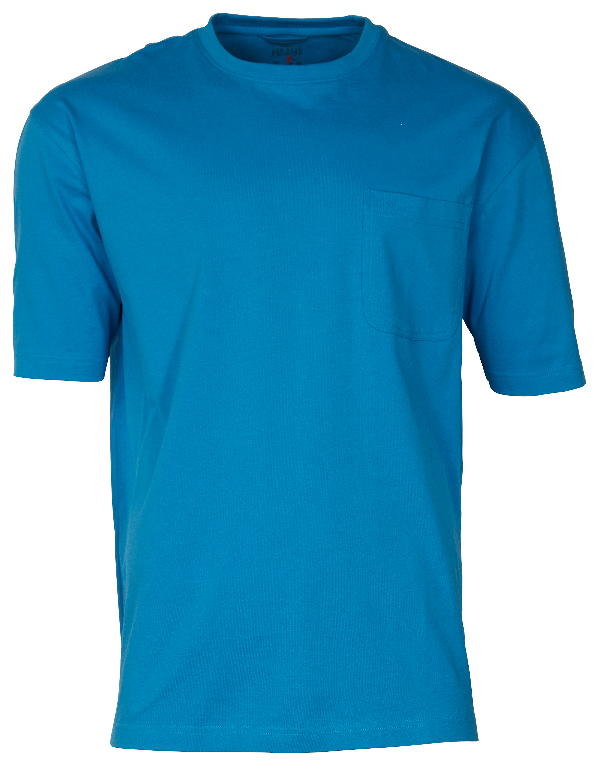 RedHead Pocket Short-Sleeve T-Shirt for Men - Mediterranean - 3XLT - 3464284 - Fishing Lifes busy enough. Make yours easier by stocking y sku 3464284