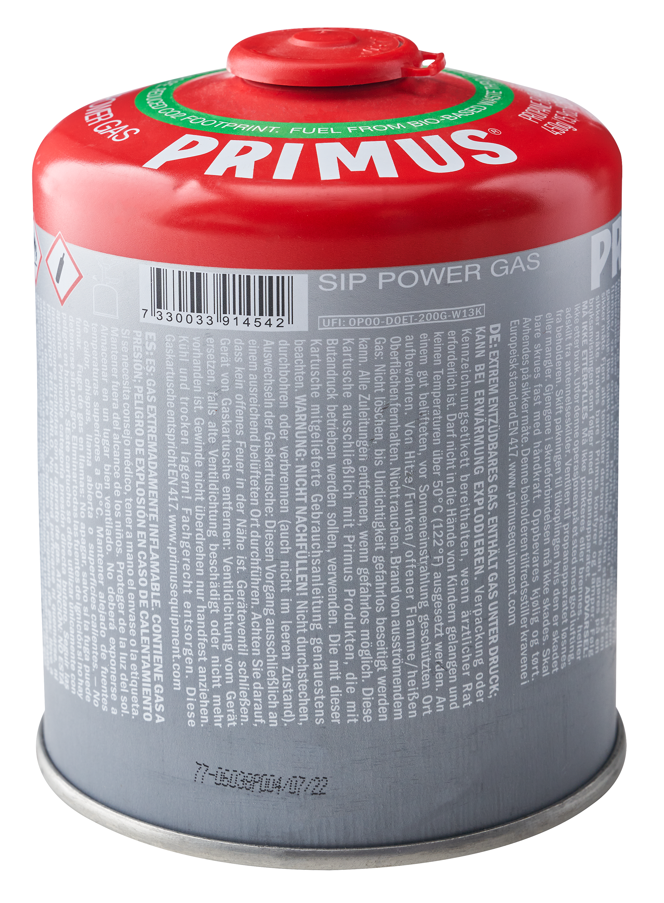 Primus Primus SIP Power Gas Fuel Canister - 450g - $11.99 at Cabela's Program
