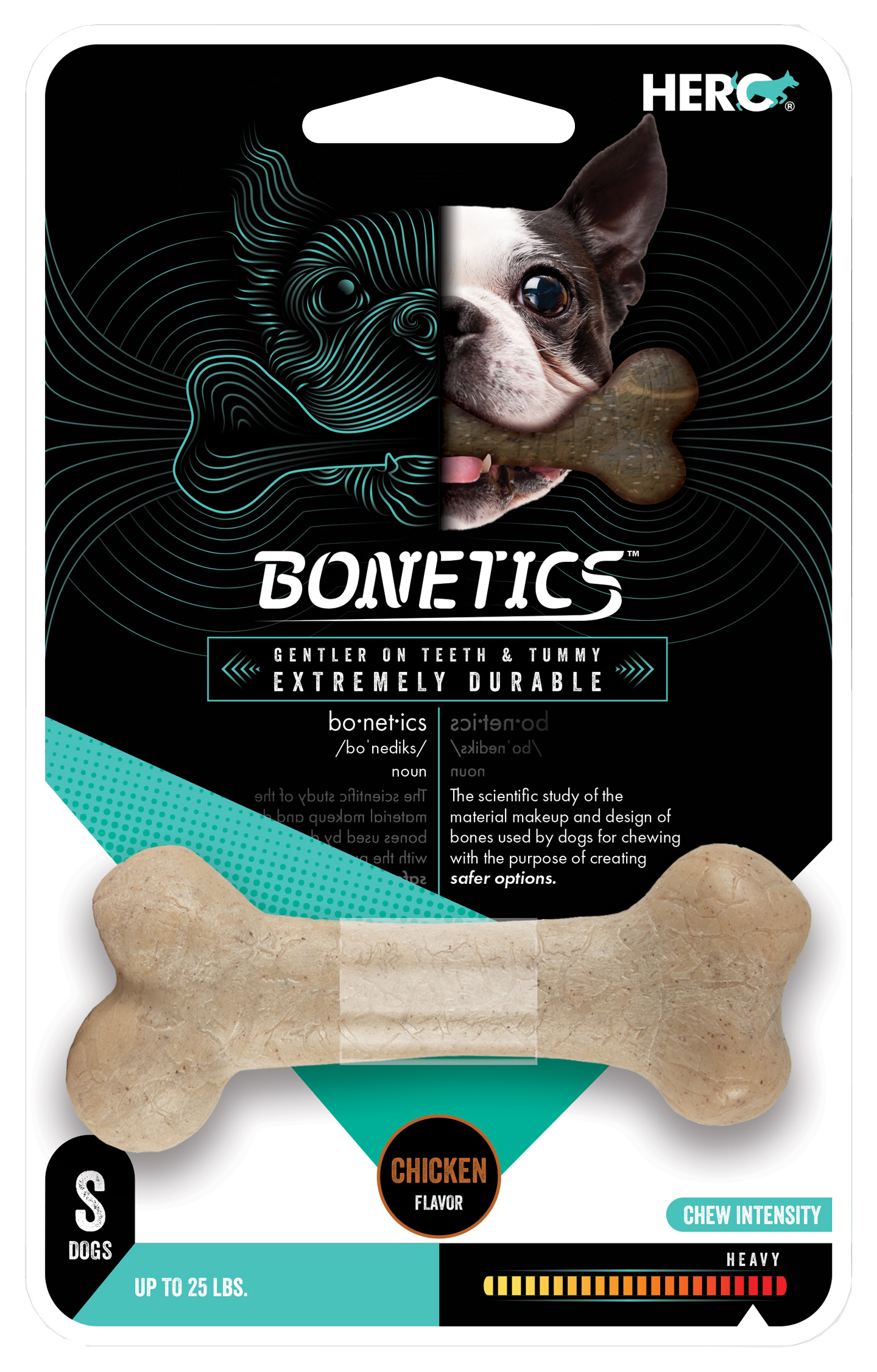 Cabelas Bonetics Small Chicken-Flavored Femur-Bone Chew Toy for Dogs - 3465484 - Fishing Dont just give your dog a bone  give em Cabelas Bo sku 3465484