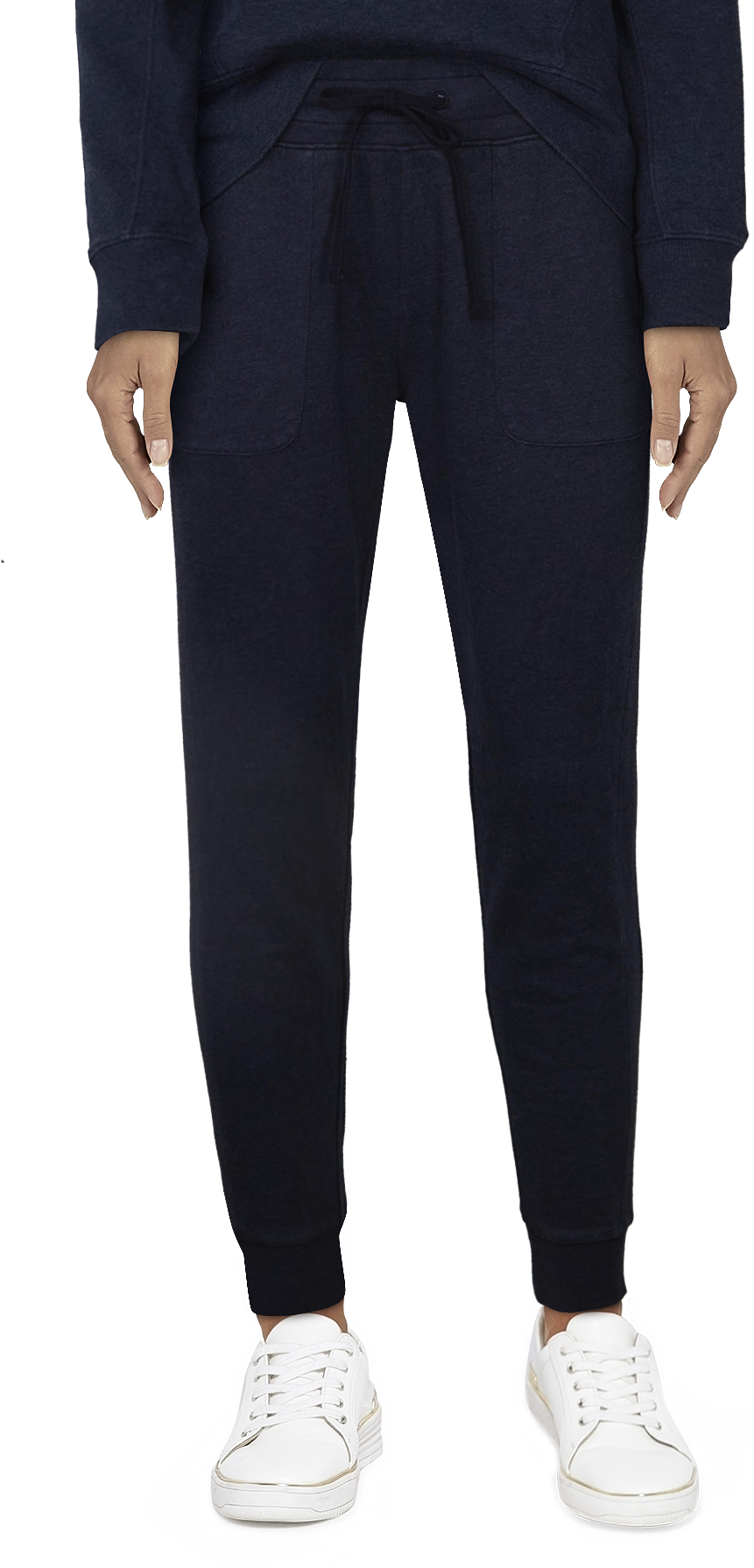Natural Reflections Rib Trim Joggers for Ladies - Peacoat - L - 3466539 - Fishing Comfy, cozy, casual  thats the vibe you get with t sku 3466539