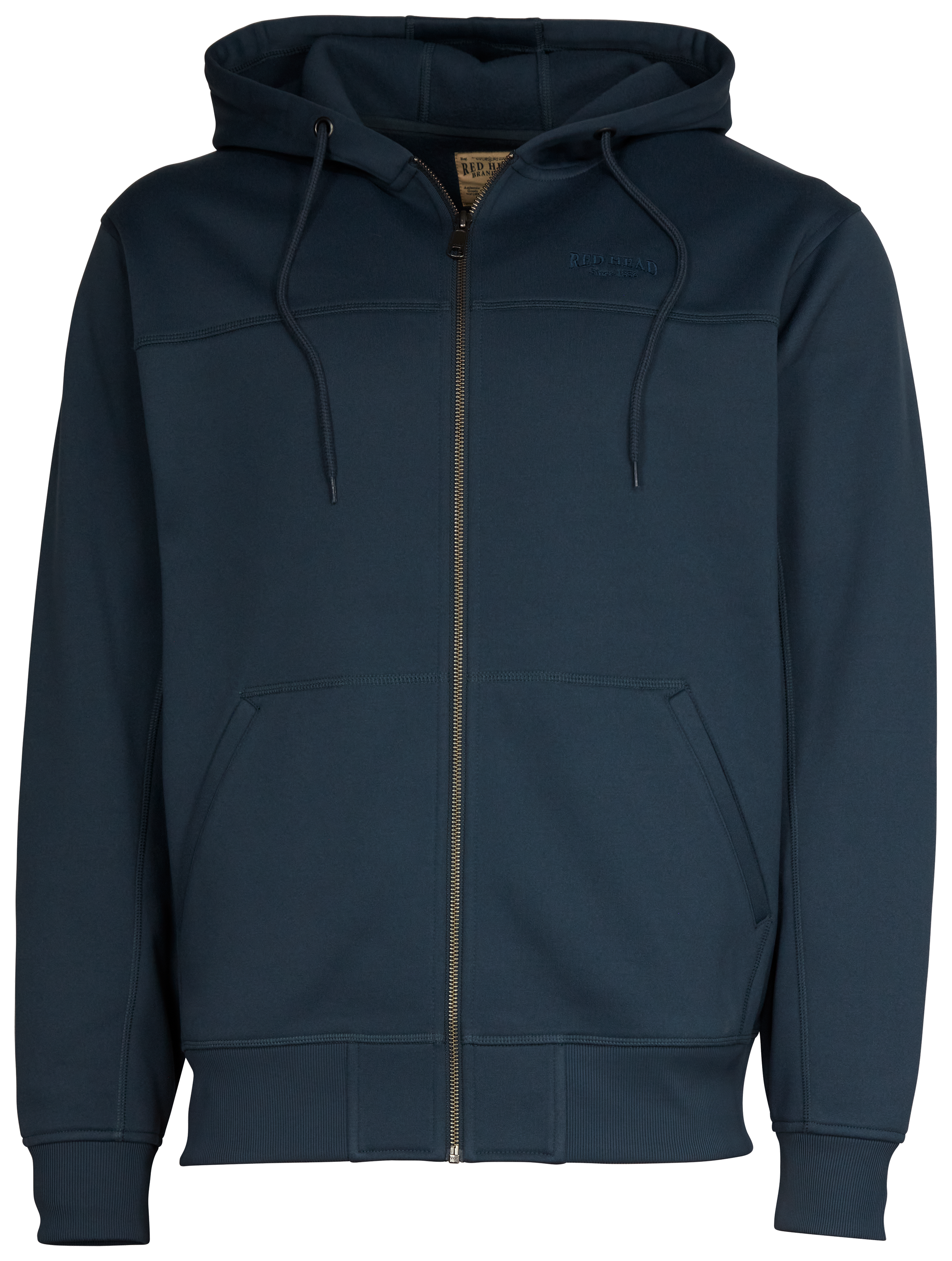 Image of RedHead Unlined Full-Zip Hooded Jacket for Men - Midnight - XL