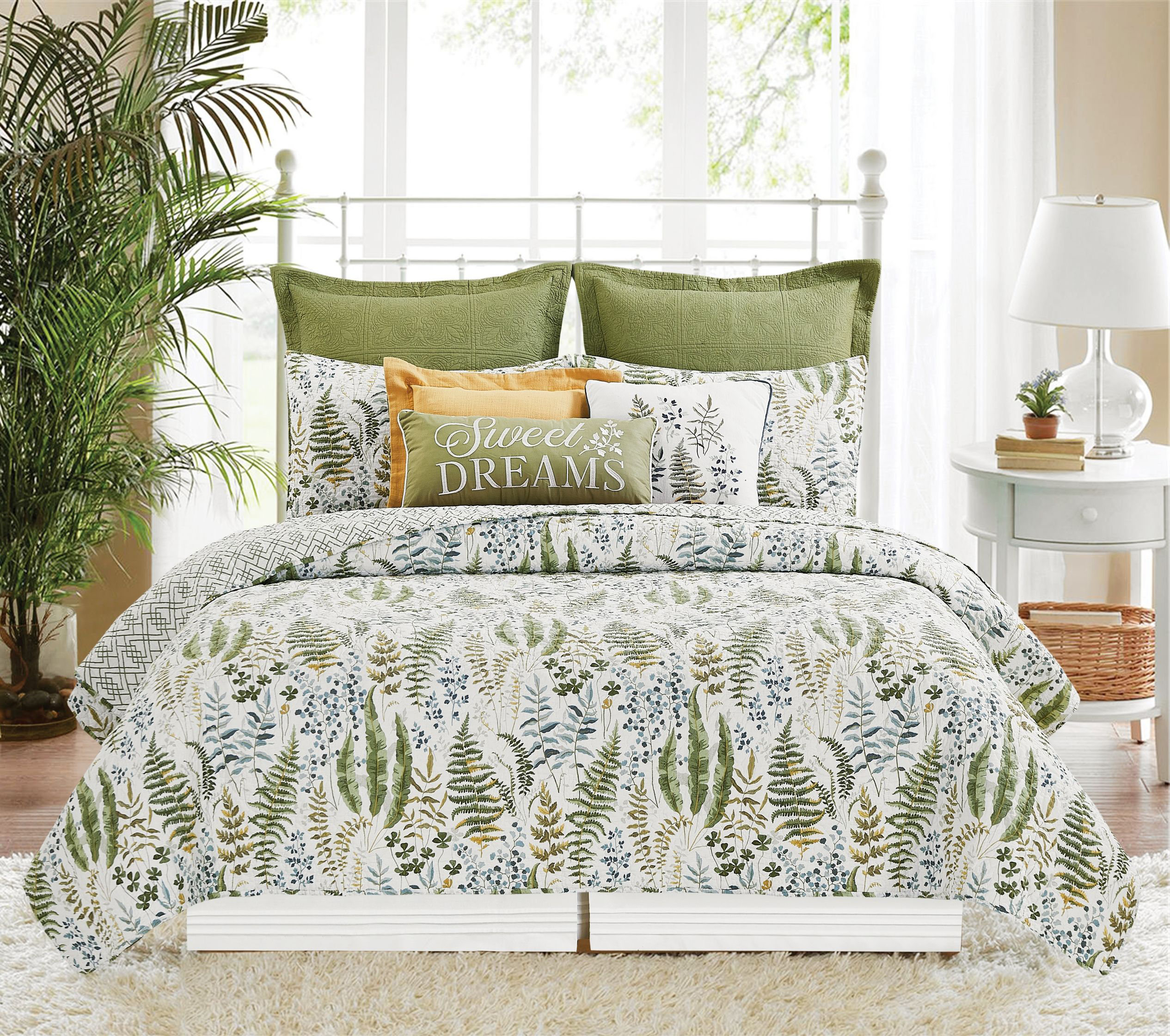 C&ampF Home Cecil Quilt Set - Full/Queen