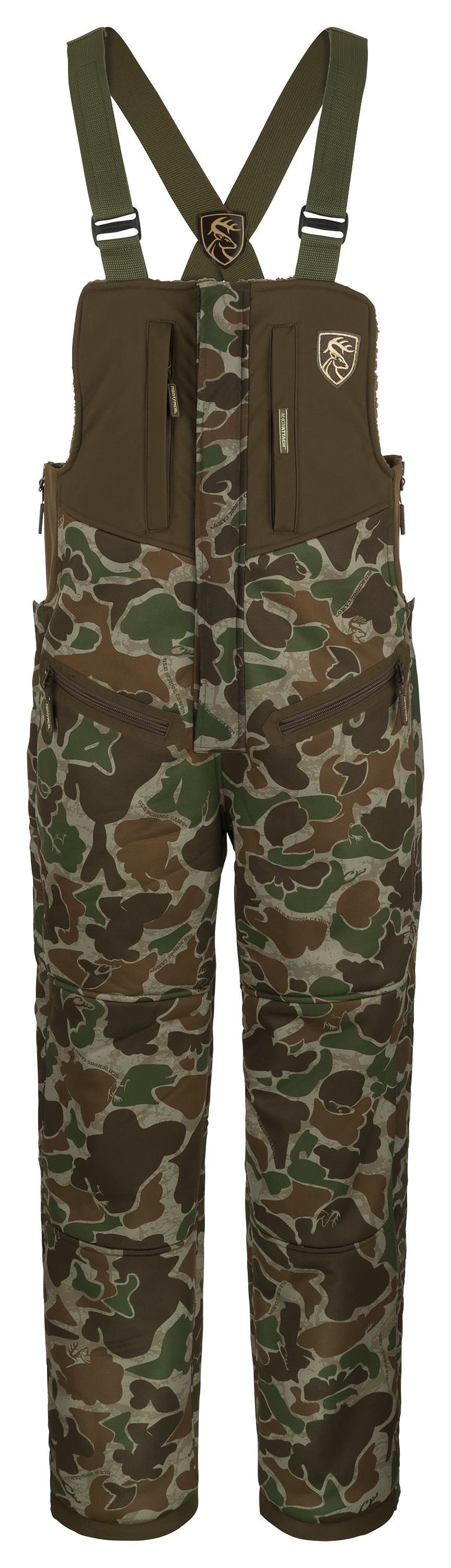 Non-Typical by Drake Standstill Windproof Bibs with Agion Active XL for Men