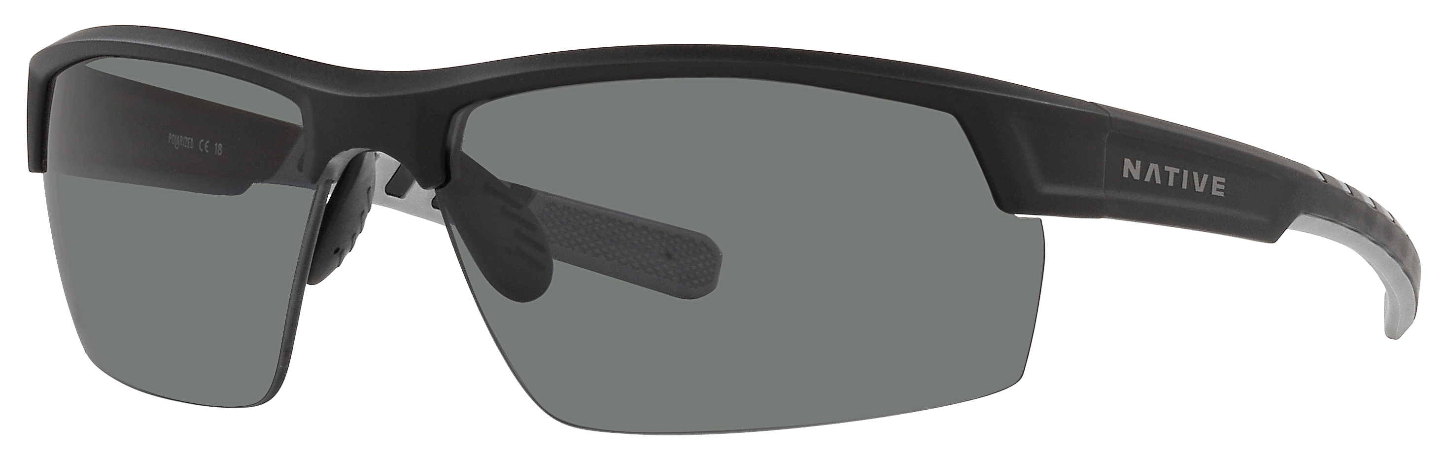 Native Eyewear Catamount XD9006 Polarized Sunglasses - Matte Black/Crystal/