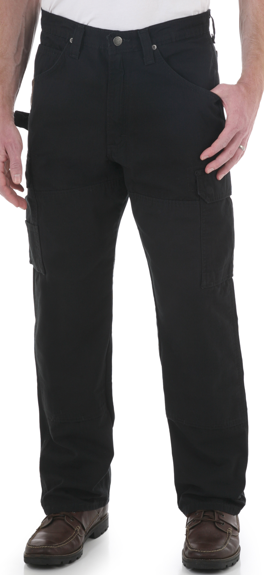 Wrangler RIGGS Workwear Ripstop Ranger Pants for Men - Black - 32x34