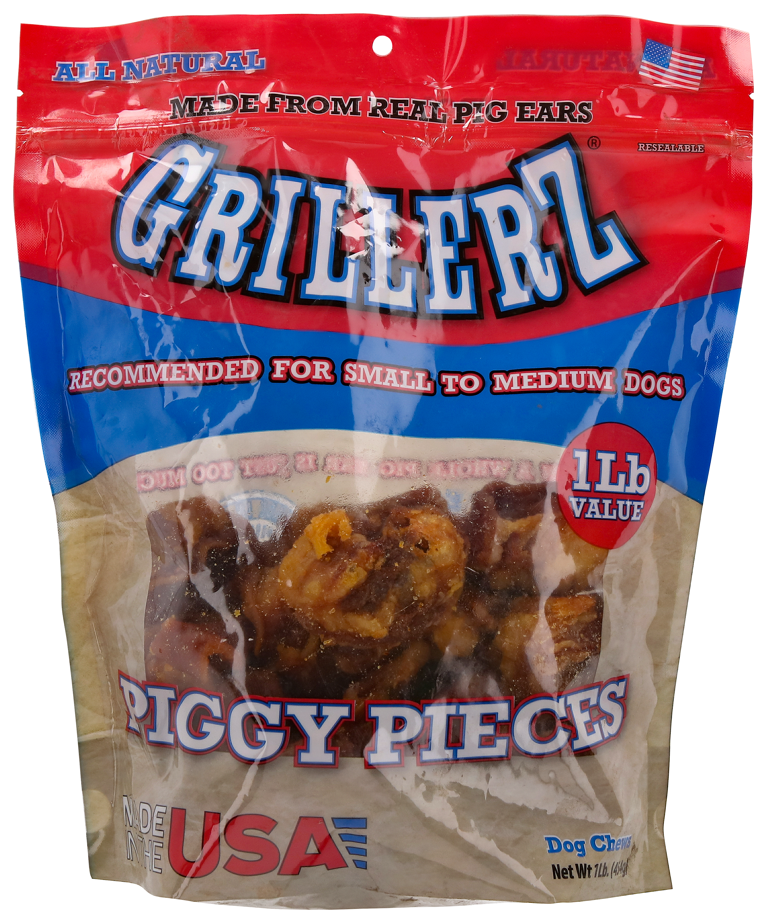 Scott Pet Products Grillerz Piggy Pieces Dog Treats - Scott Pet Grillerz