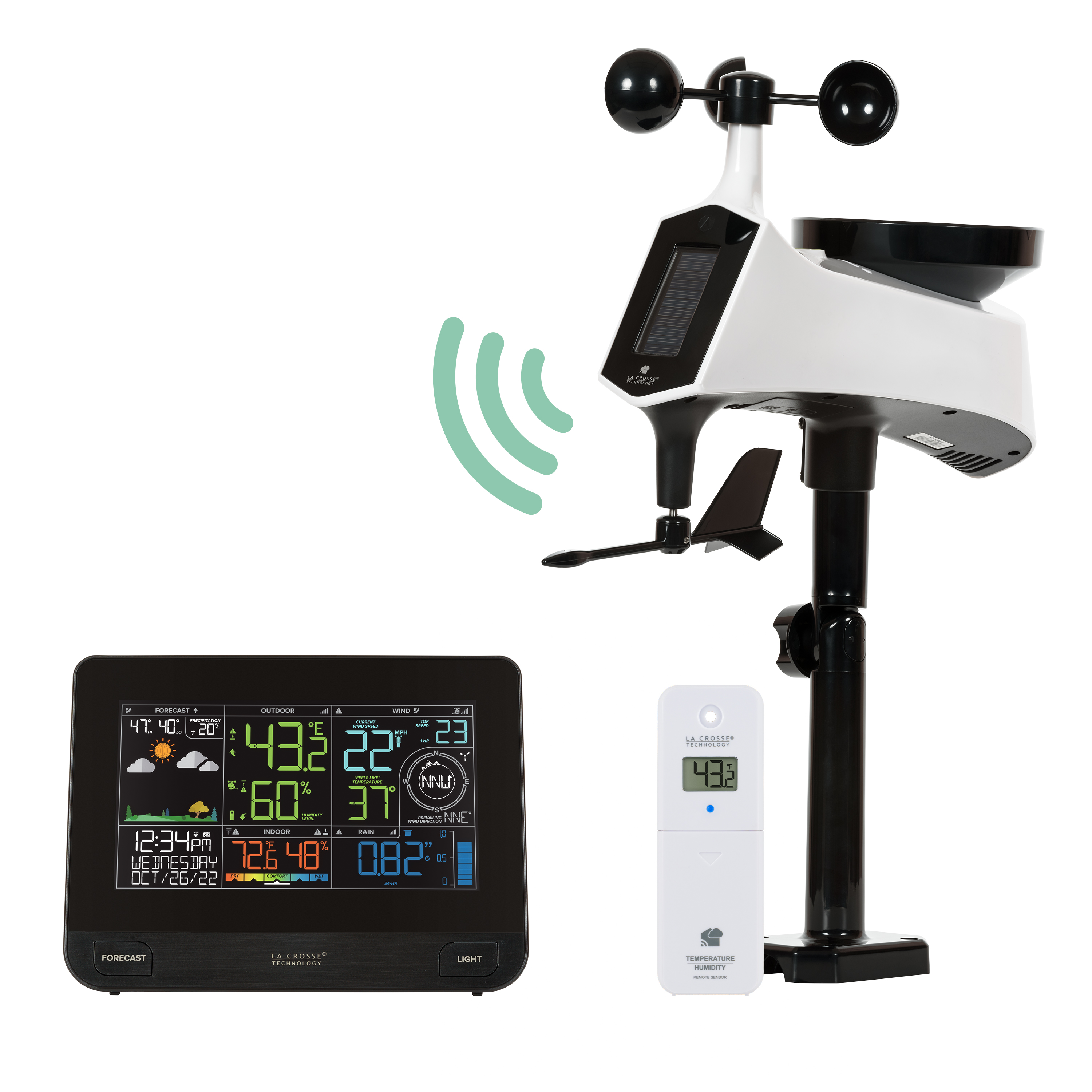 La Crosse Technology Wireless WiFi Professional Weather Station