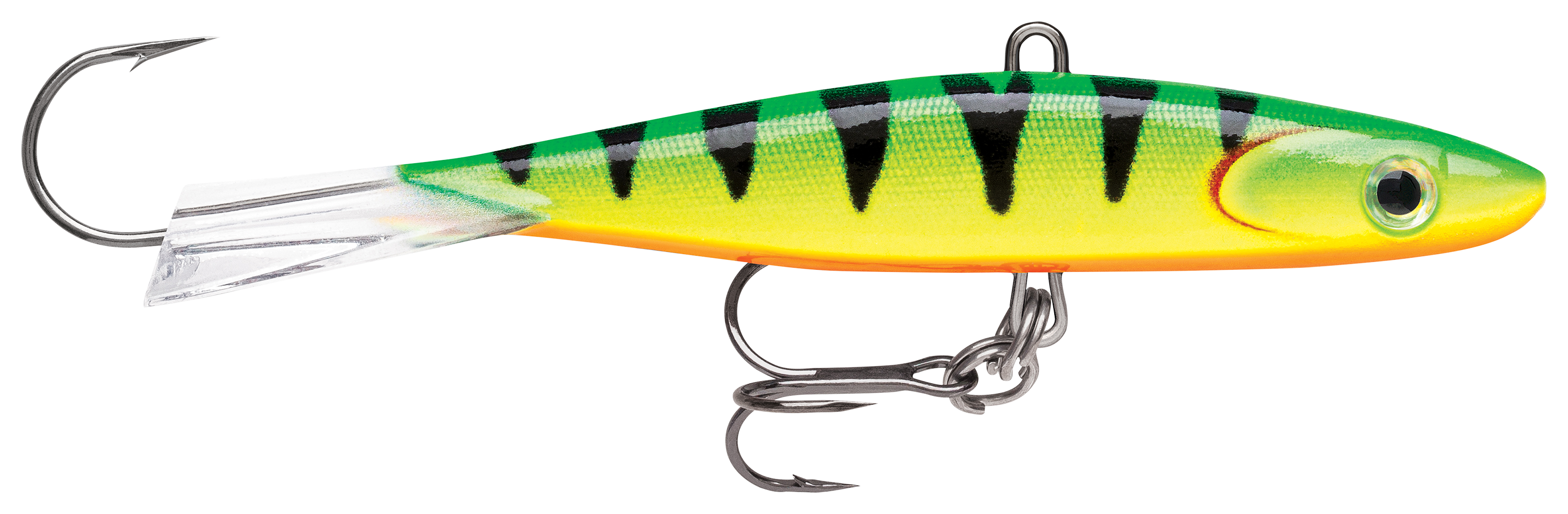 Image of Rapala Jigging Shadow Rap - Glow Tiger - 3-1/2″ - 5/8 oz.